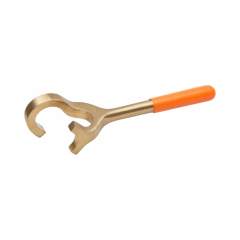 Bahco NS203-400. 48-mm-Ventilschlüssel aus Aluminiumbronze, funkenfrei,