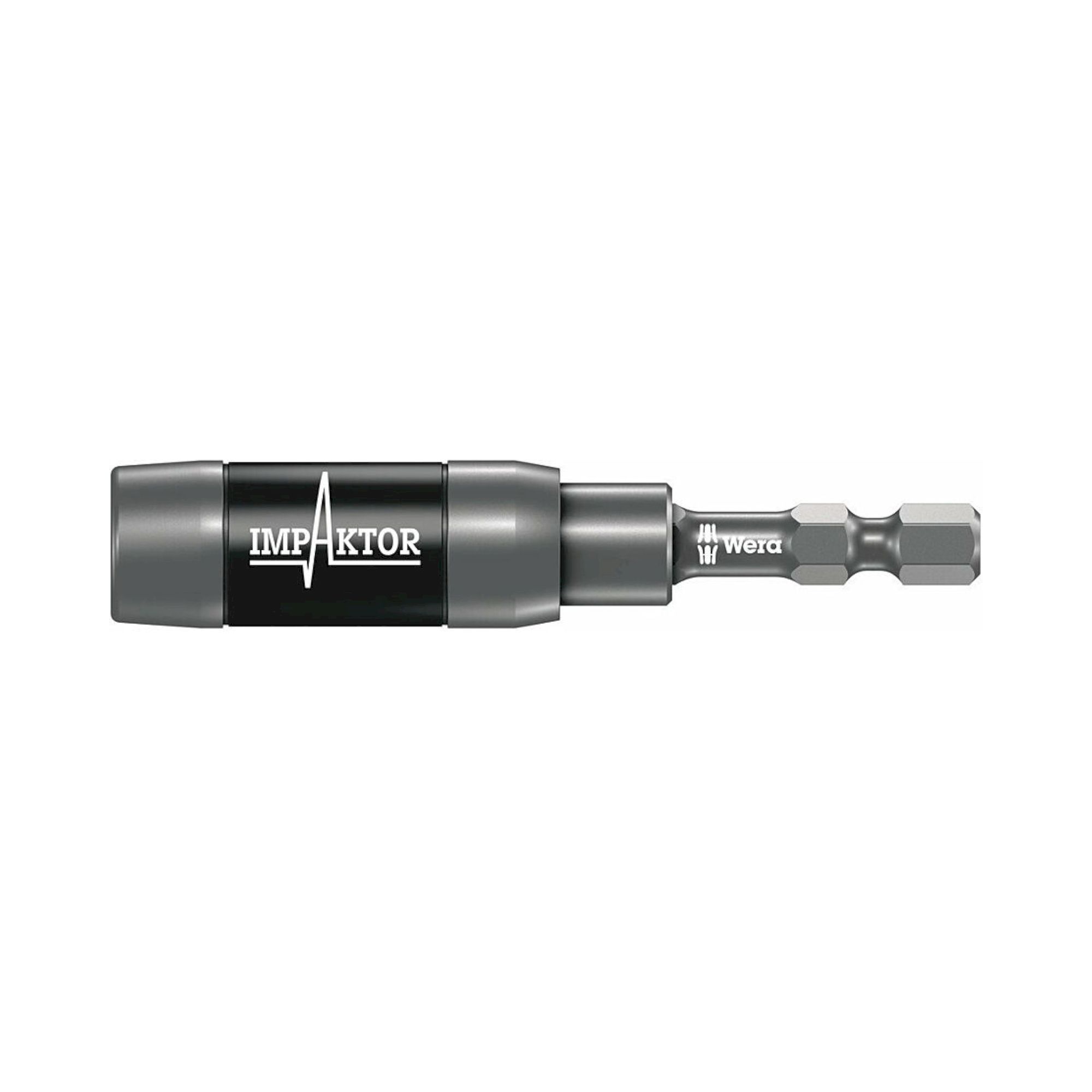 Wera 05057676001. Halter mit Ringmagnet und Sprengring, 1/4" x 75 mm