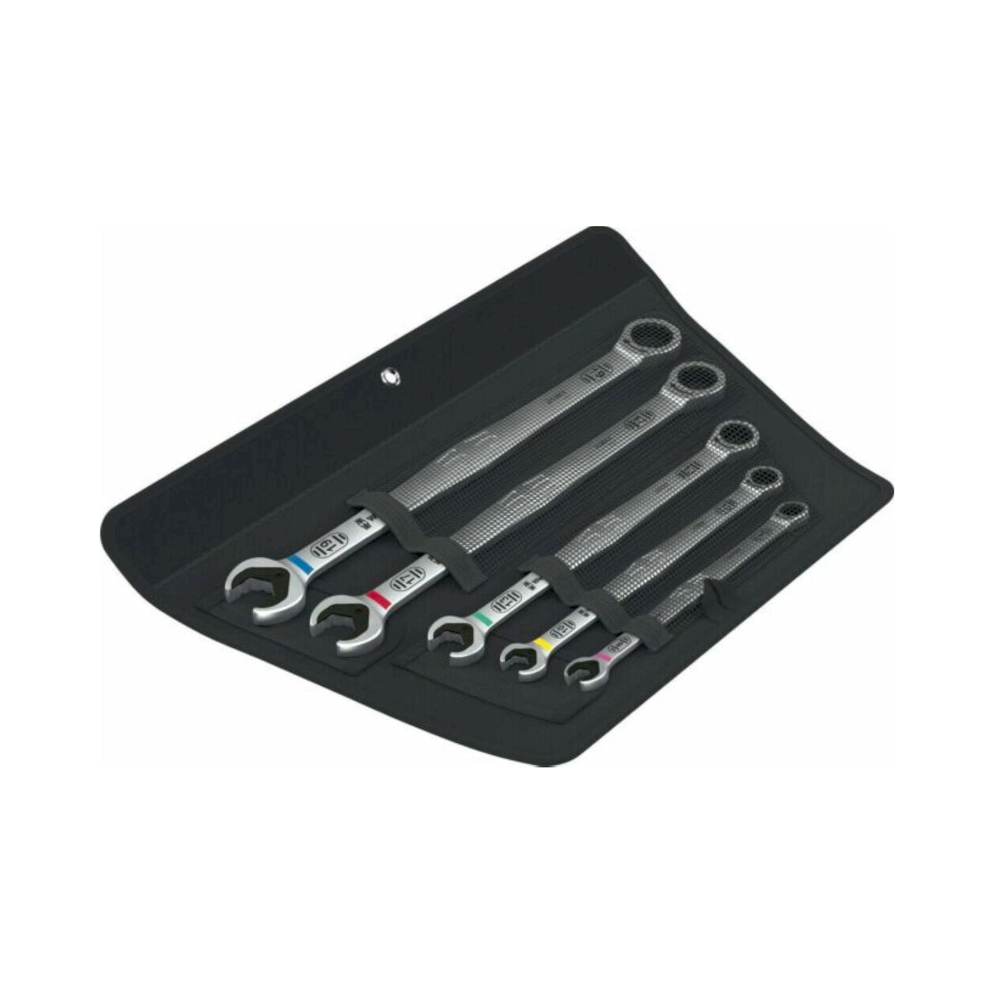 Wera 05020380001. Maul-Ringratschenschlüssel-Satz, 5-teilig