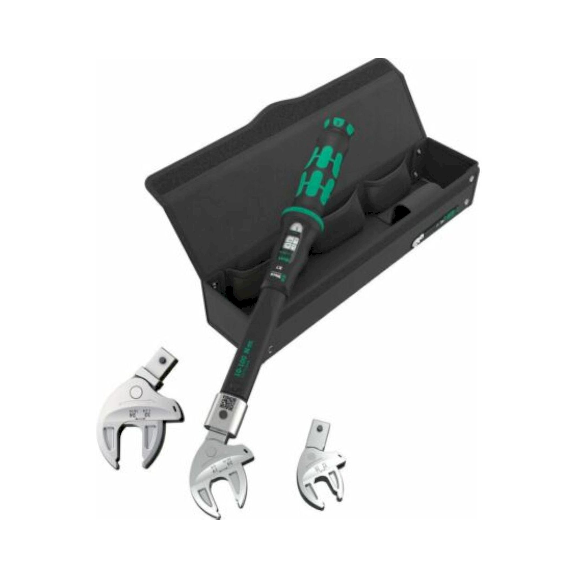 Wera 05136076001. Drehmomentschlüssel-Set für Wärmepumpen/Klimaanlagen, 4-teilig