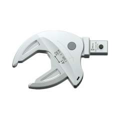 Wera 05020174001. Selbstjustierender Einsteck-Maulschlüssel für Schlüsselweite 32-41 mm, 14x18 mm, 1 1/4-1 5/8" x 128,1 mm