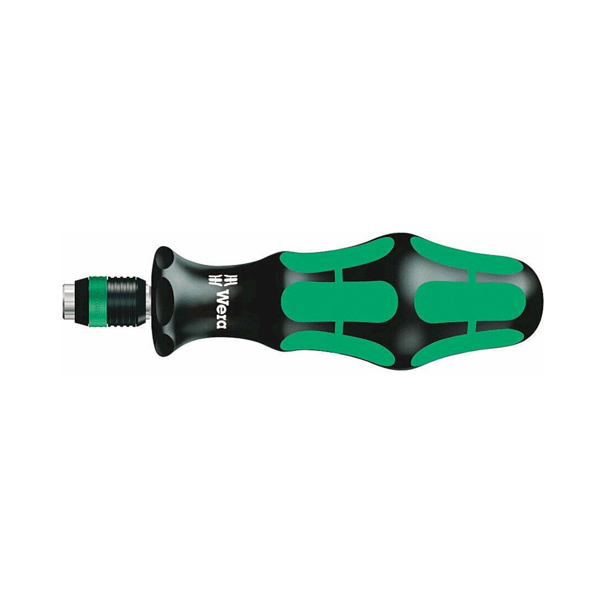 Wera 05051462001. Bits-Handhalter mit Rapidaptor Schnellwechselfutter, 1/4" x 119 mm