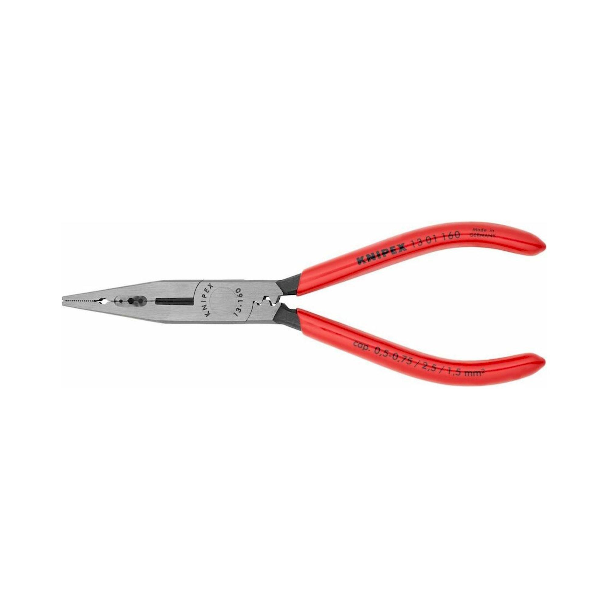 Knipex 13 01 160. Pince de câblage, noir atramenté, 160 mm