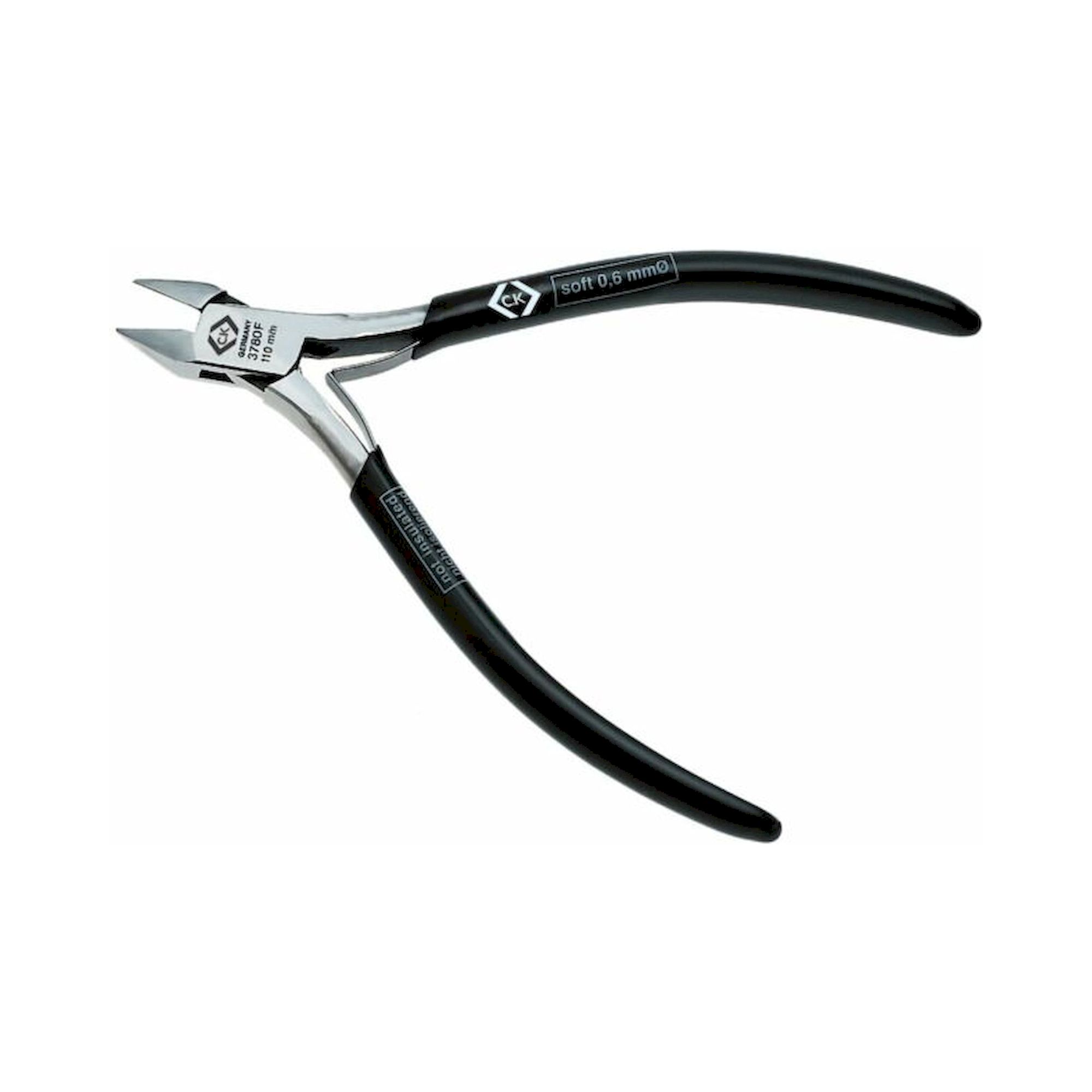 C.K T3780EF. Precision side cutters, without bevel, 110 mm