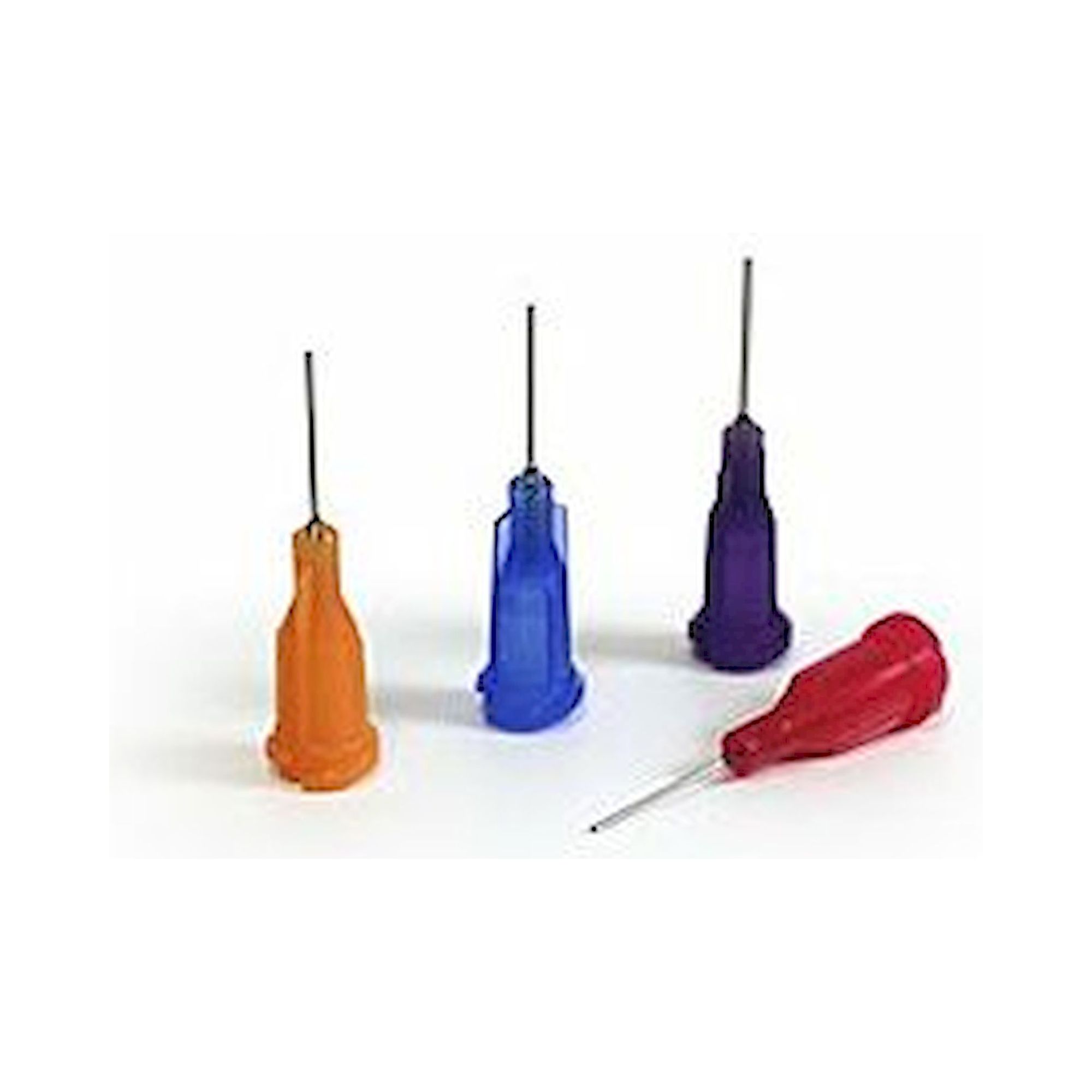 Nordson EFD 7018243. Dosiernadel 0,5", gerade, Gauge 21, PTFE-beschichtet, lila, gerade Spitze