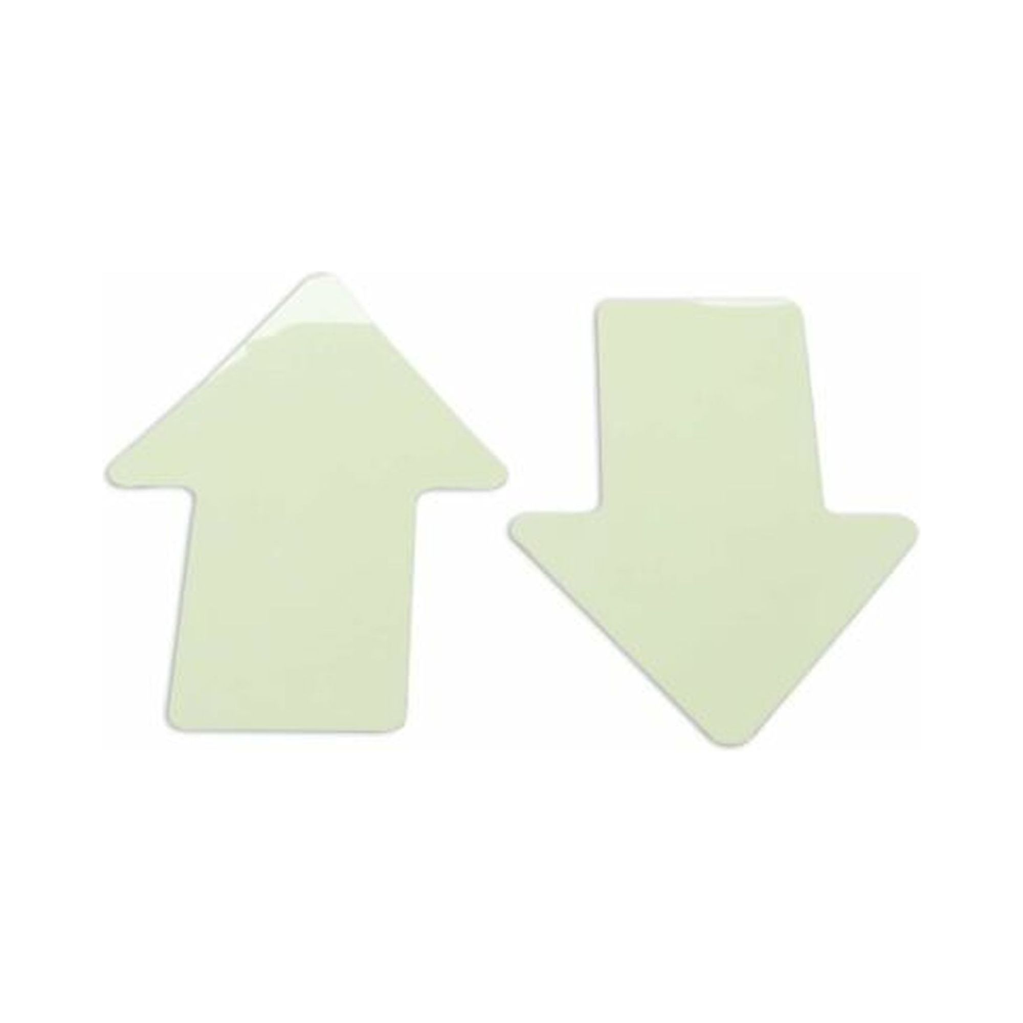 1A Tapes 5127.00.003. WS-5127 Piktogramm PVC Pfeil 145mmx90mm nachleuchtend,VPE 10 Stück