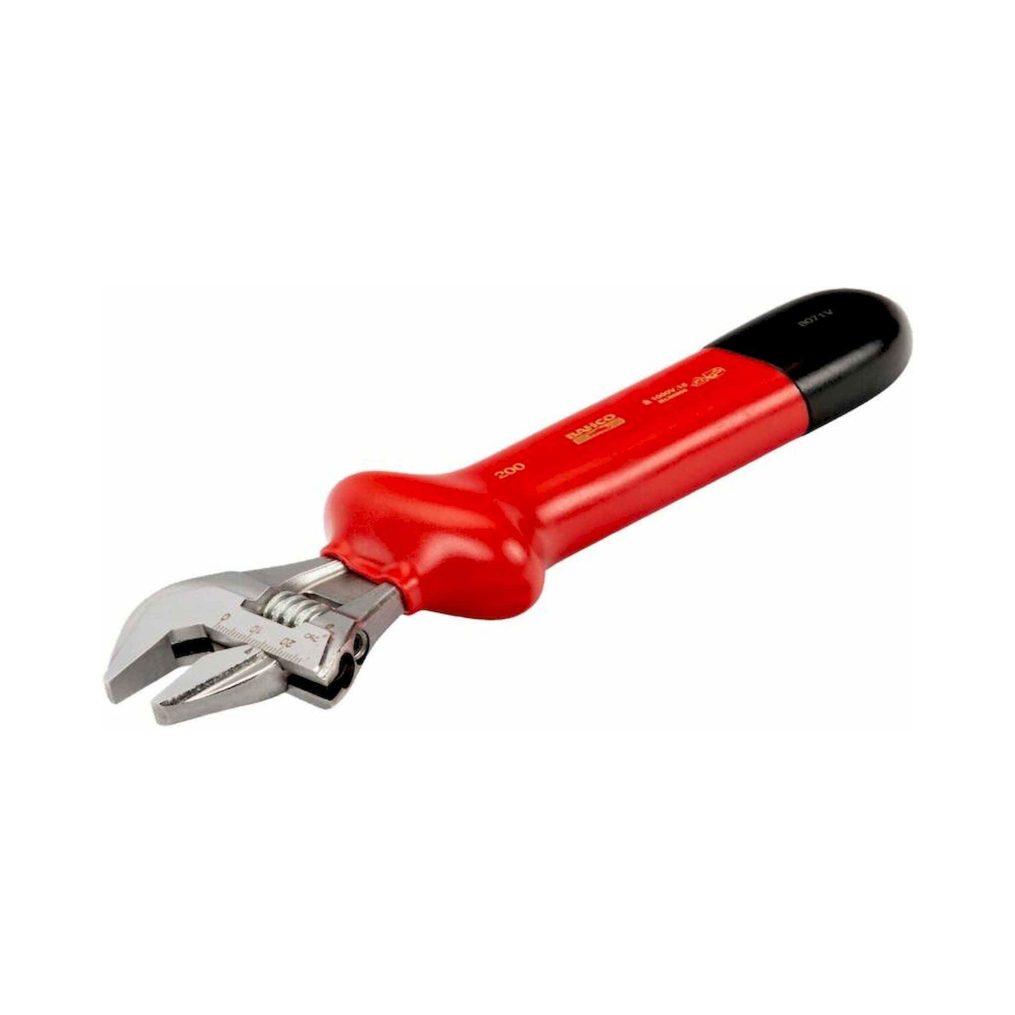 Bahco 8070V. Isolierter Rollgabelschlüssel, VDE-zertifiziert, 165 mm