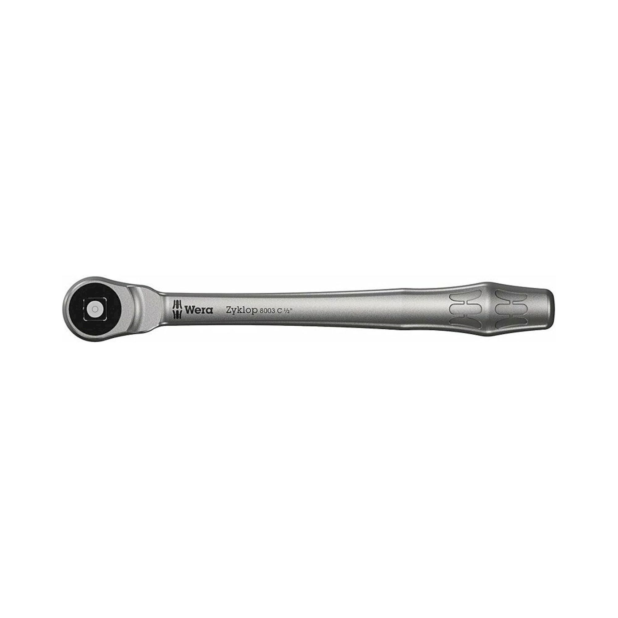 Wera 05004063001. Metal-Knarre mit Durchsteckvierkant mit 1/2"-Antrieb, 1/2" x 281 mm