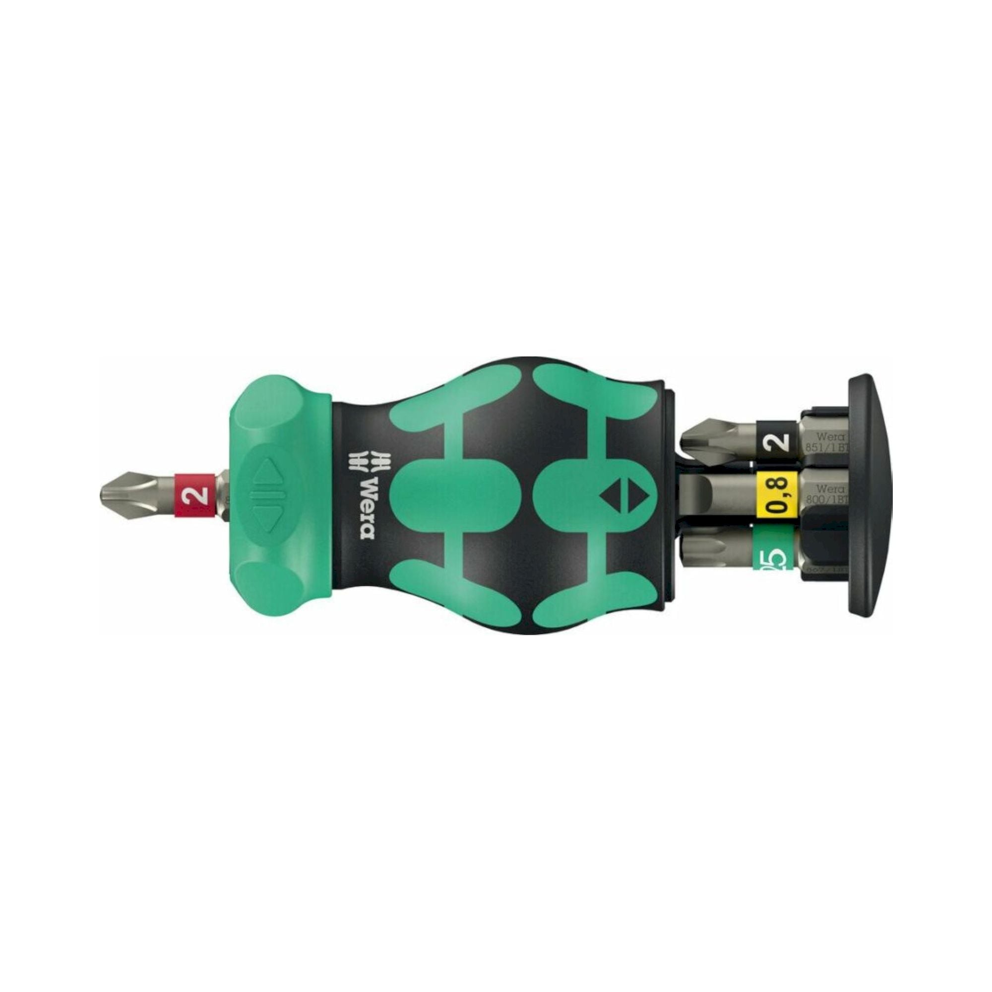 Wera 05008892001. Kraftform Kompakt Stubby Magazin RA 2, 6-teilig