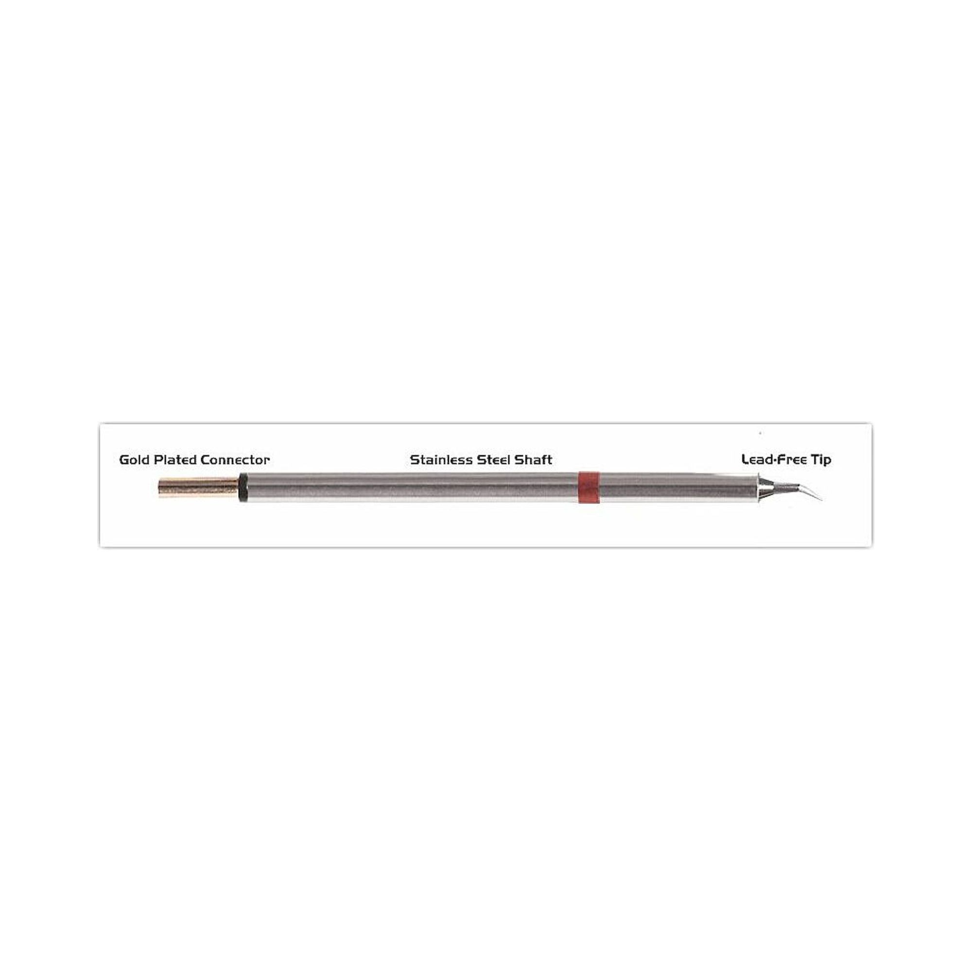 Thermaltronics PM80BS375. ESD-Lötspitze scharf gebogen. 0.25 mm