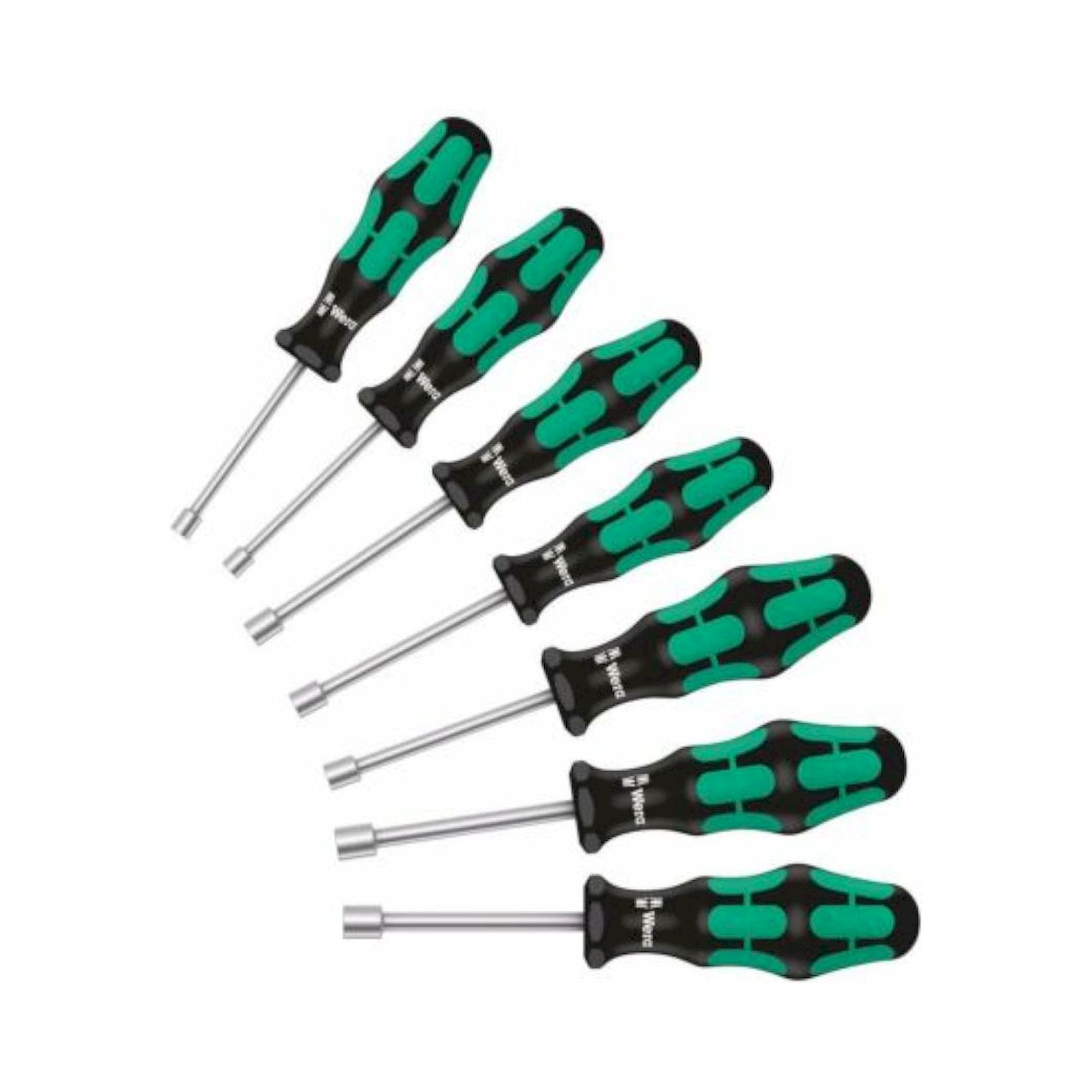 Wera 05029510001. Steckschlüssel-Schraubendrehersatz, 7-teilig