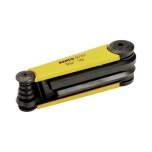 Bahco BE-9787. Offset screwdriver set (inch), hexagon, phosphated, in plastic holder, 7 pieces (3/32 to 3/8)