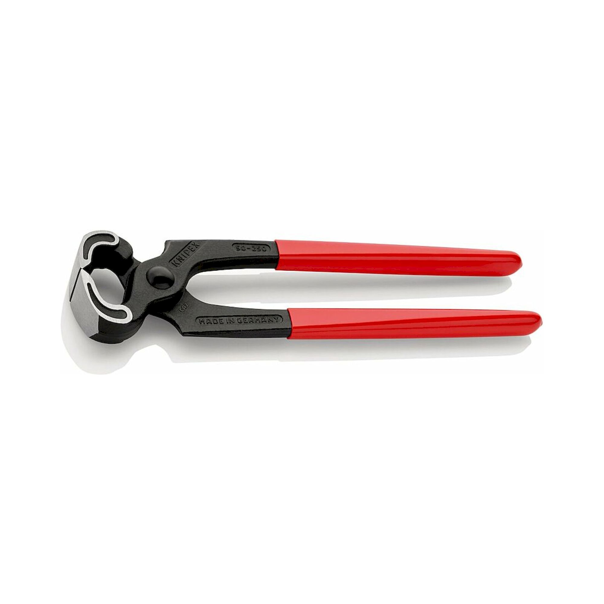 Knipex 50 01 250 SB. Kneifzange mit Kunststoff überzogen, schwarz atramentiert, 250 mm