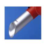 Alsident 1-7525-4. Saugspalte DN75, Länge 250 mm, rot