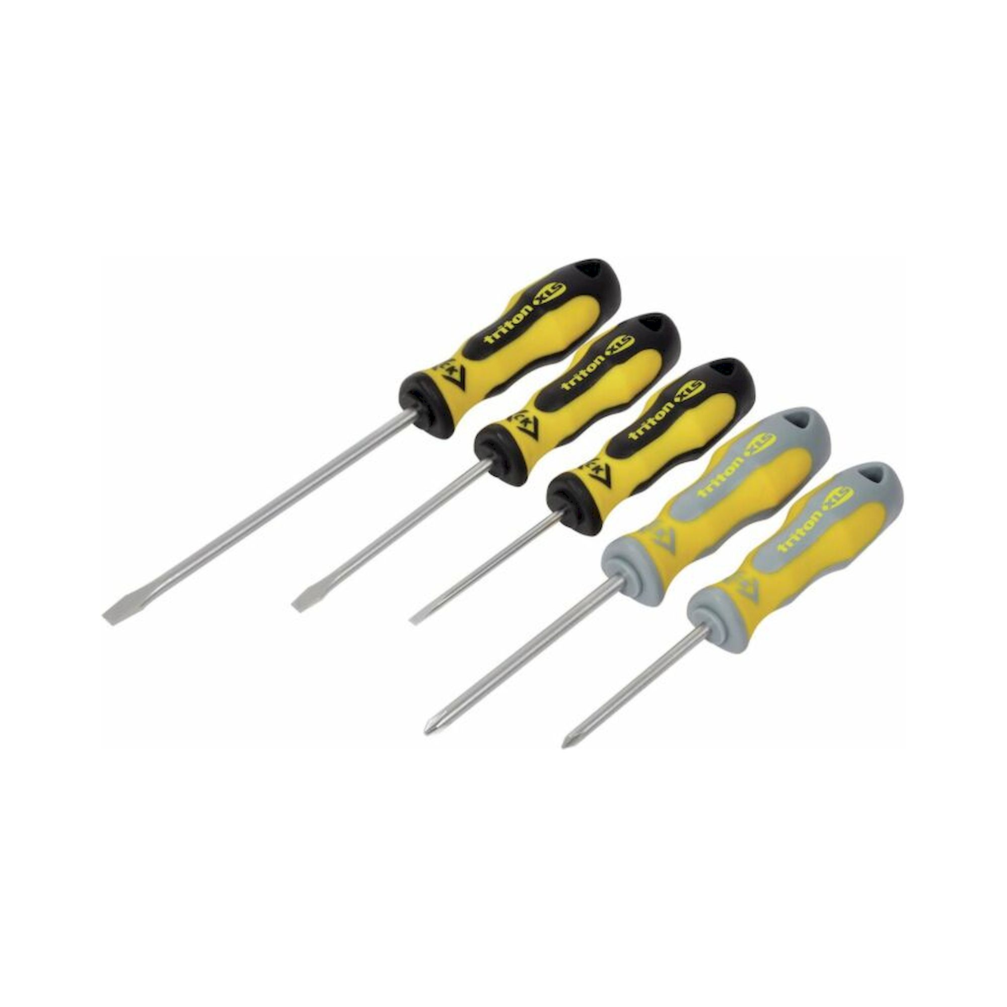 C.K T4726. Schraubendreher Satz Triton XLS Schlitz/PH, 5-teilig
