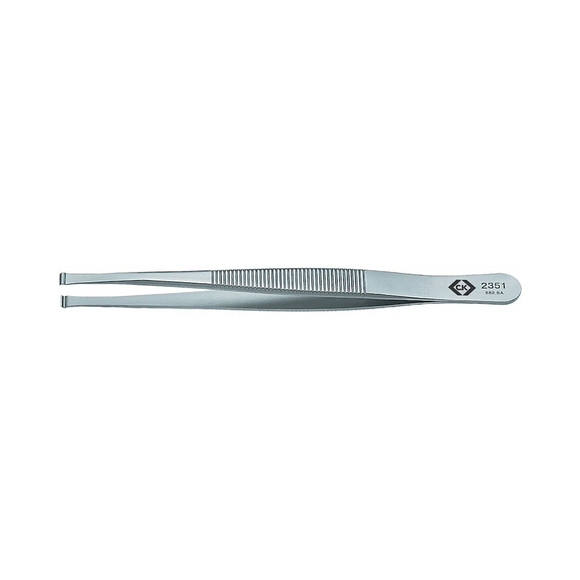 C.K T2351. Assembly tweezers, ro withed inside, type 582.SA, 115 mm