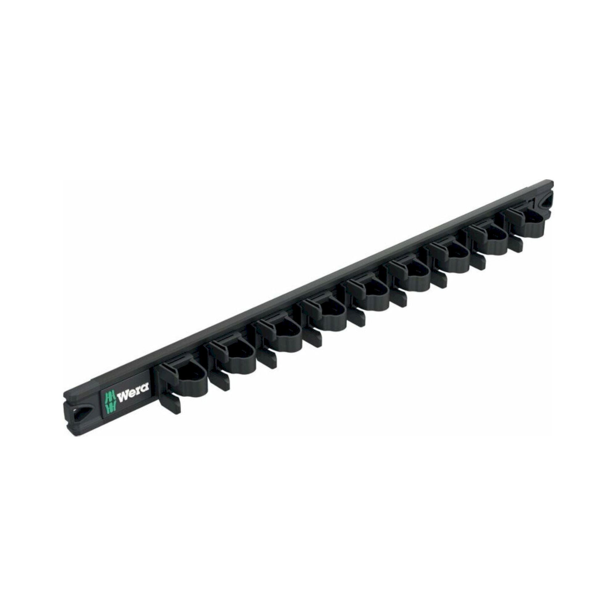 Wera 05136414001. Magnetleiste für bis zu 9 Kraftform Schraubendreher, unbestückt, 30 x 400 mm