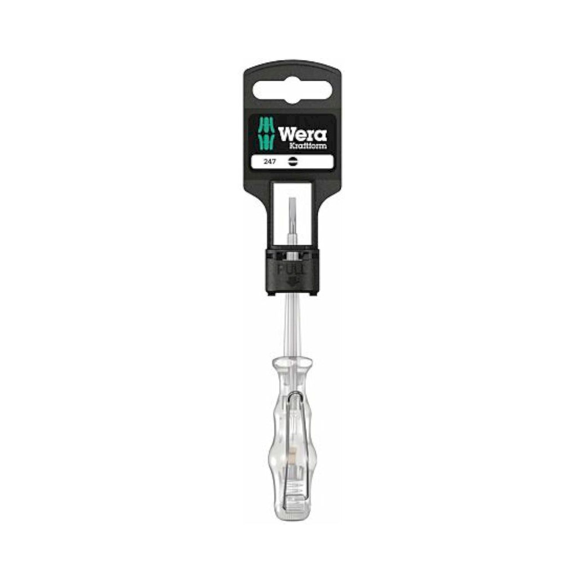 Wera 05100100001. Einpoliger Phasenprüfer, 0,5 x 3 x 70 mm