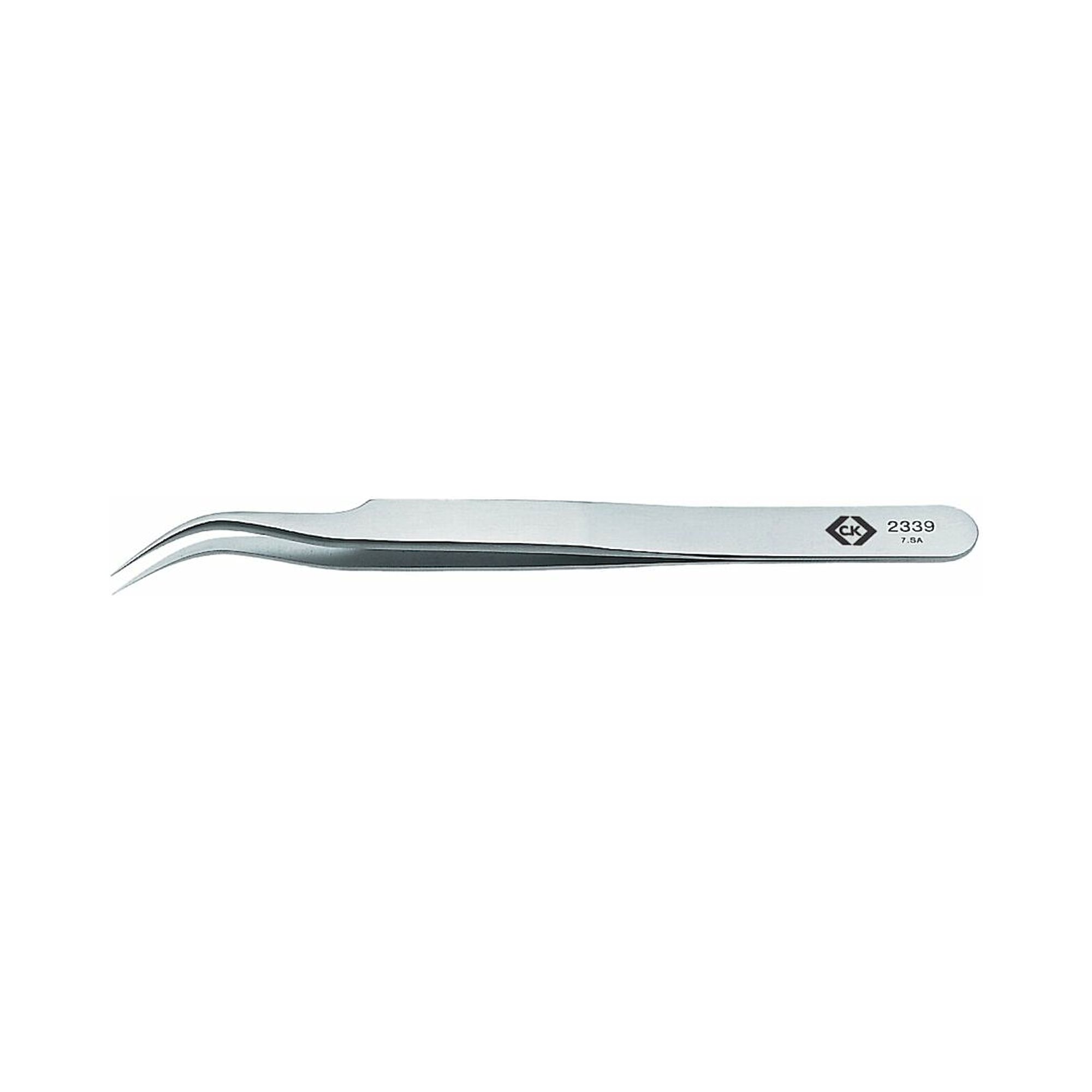 C.K T2339. Precision tweezers, ro withed, type 7.SA, 110 mm