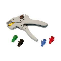 Weidmüller 900370. Abisolier / Schneidzange gelb