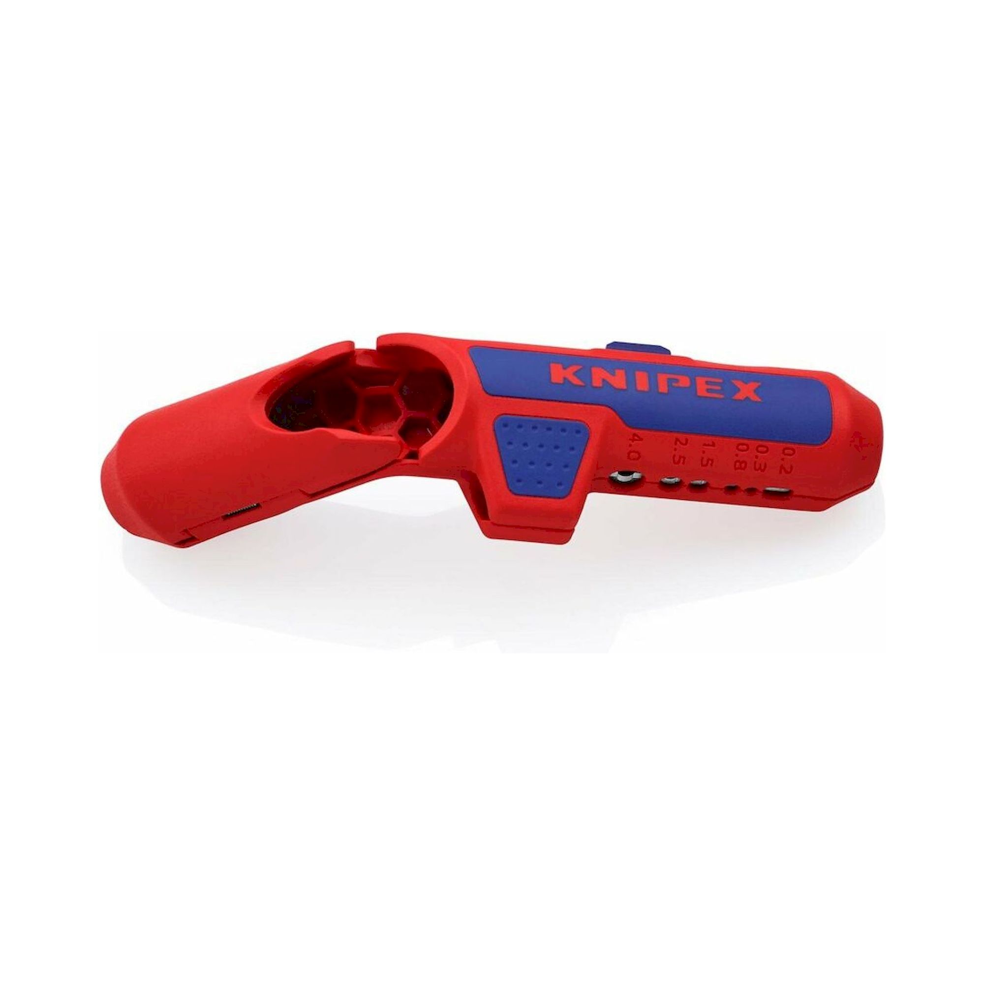 Knipex 16 95 02 SB. ErgoStrip universal stripping tool, 135 mm, sales packaging