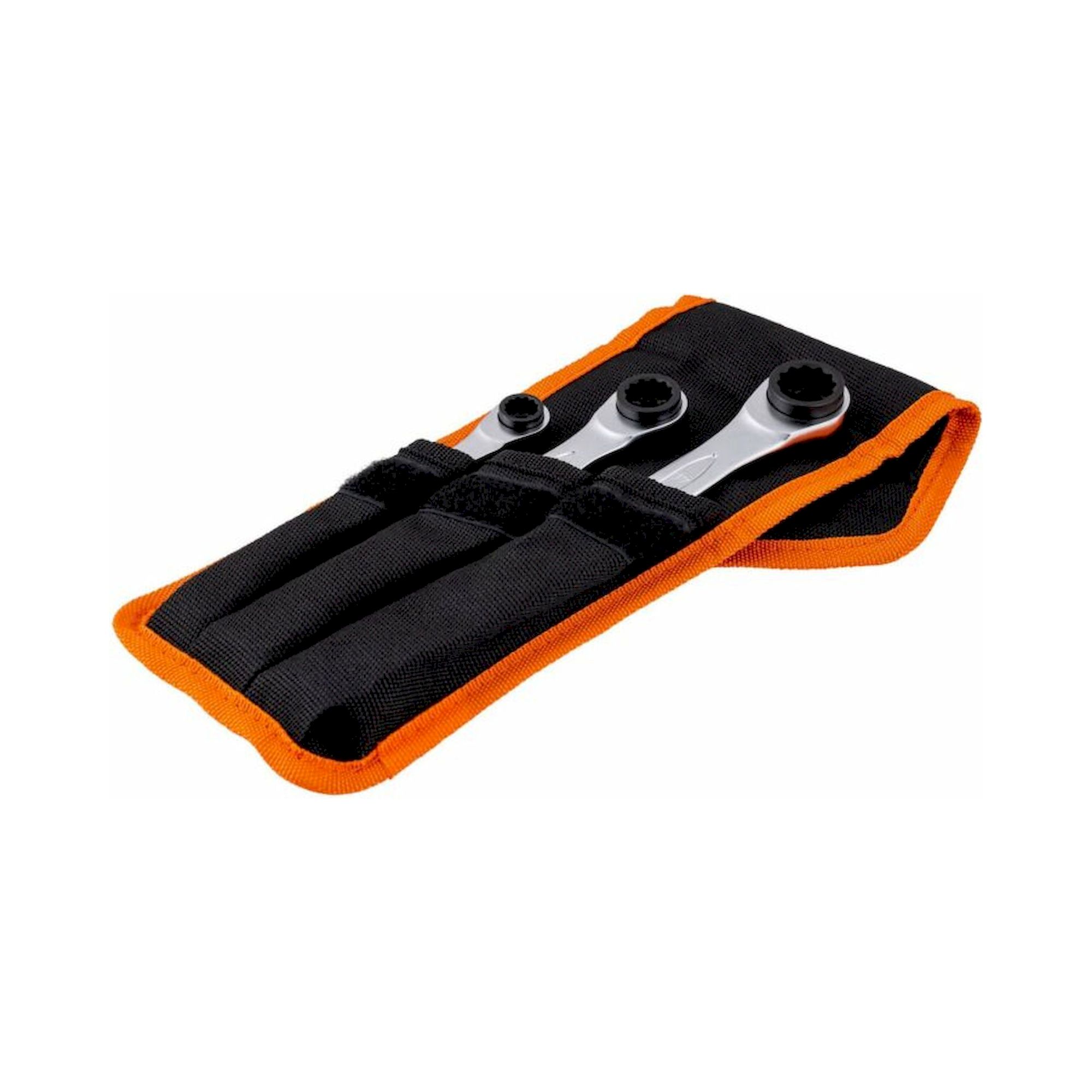 Bahco S4RM/3T. 4-in-1 Knarren-Ringschlüsselsatz – 3-teilig/Tasche