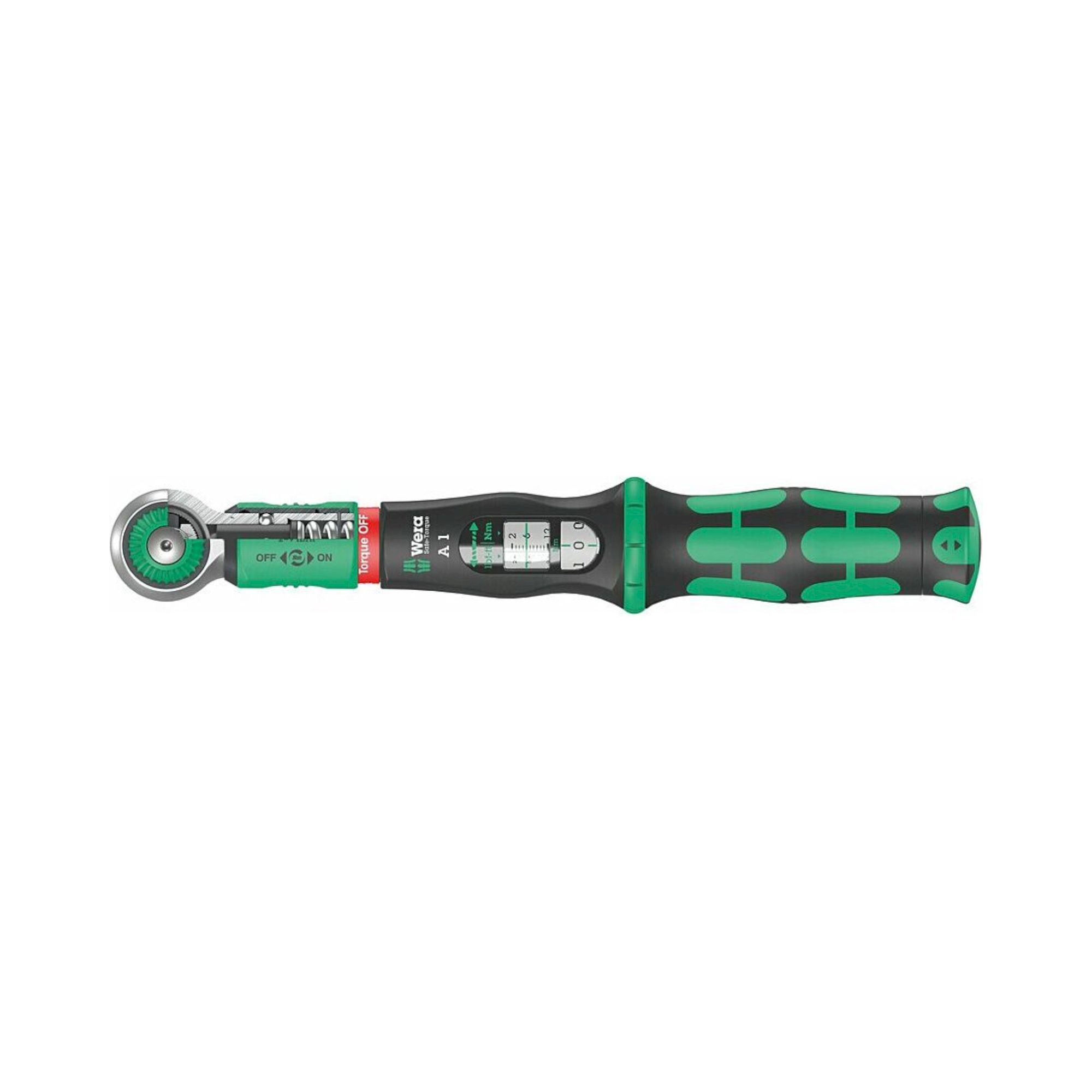Wera 05075800001. Drehmomentschlüssel mit 1/4"-Vierkantantrieb, 2-12 Nm, 1/4" x 2-12 Nm