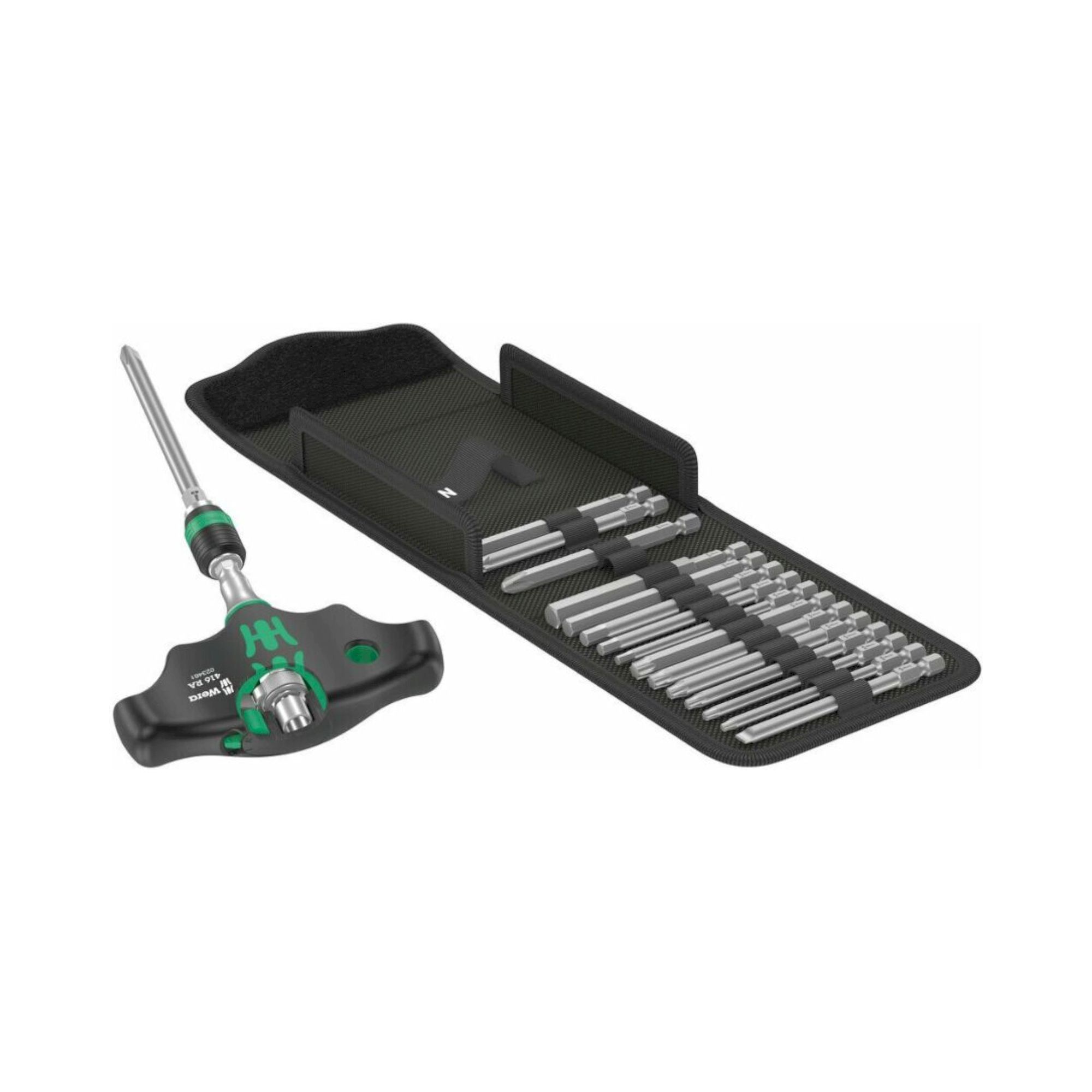 Wera 05023471001. Kraftform Kompakt 400 RA Set 1, 17-teilig