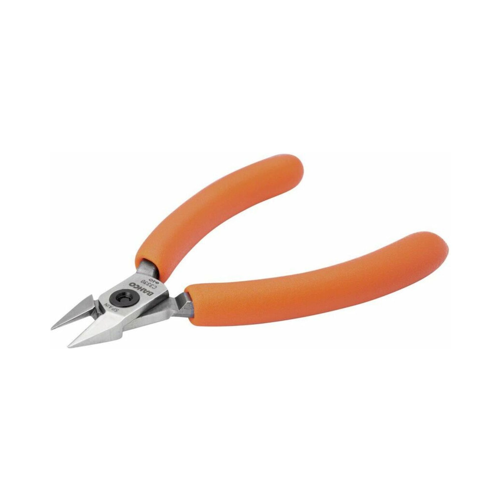 Bahco C3330IP. Compact side cutter with orange PVC handles 115 mm, Industrial packaging