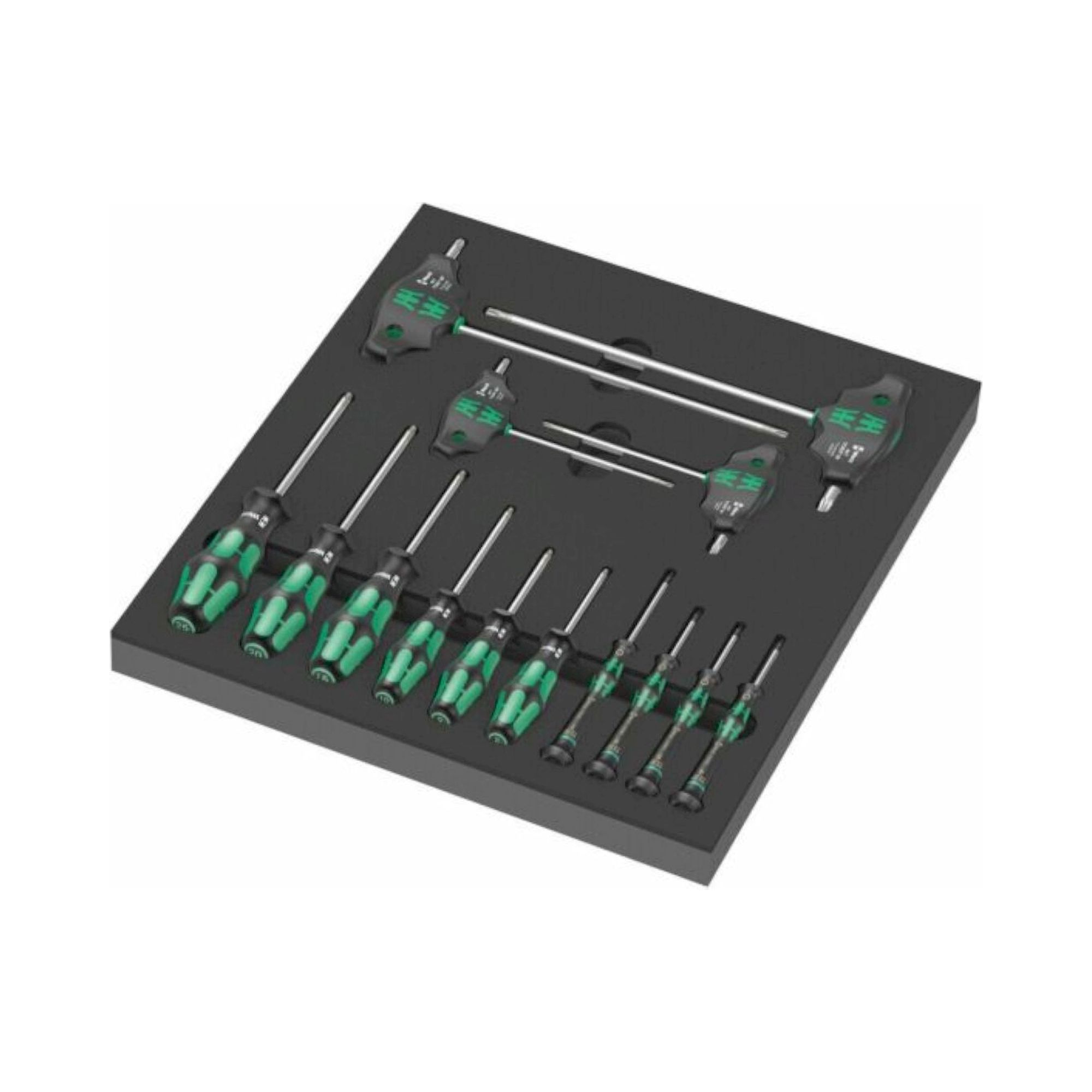 Wera 05150103001. Schaumstoffeinlage TORX® HF Schraubendreher Set 1, 14-teilig