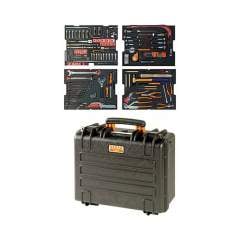 Bahco 4750RCHD01FF1. Werkzeugkoffer Luftfahrt, 159-teilig