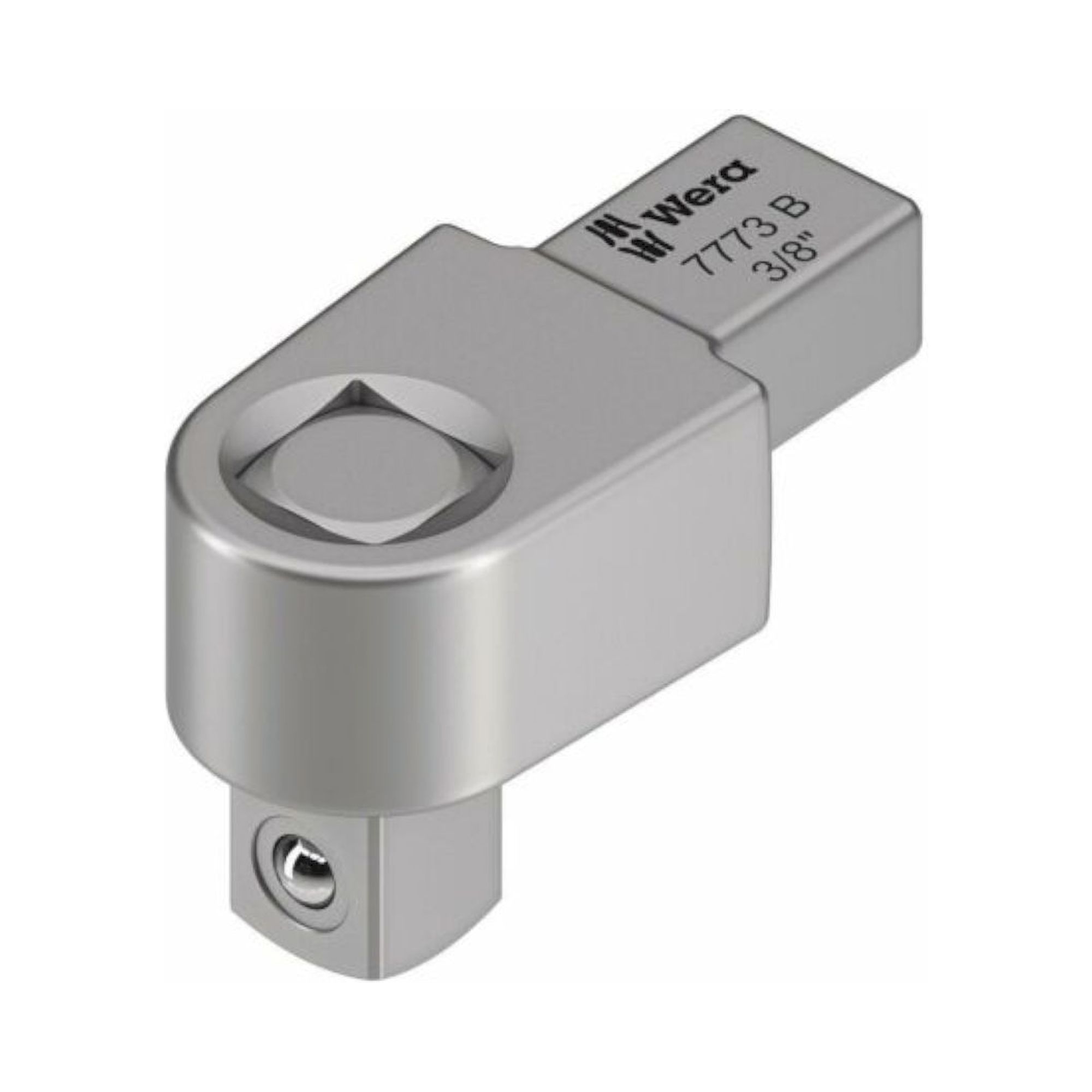 Wera 05078205001. Vierkant-Einsteckwerkzeug, 9x12 mm, 9x12 x 3/8" x 44 mm