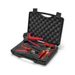 Knipex 97 91 04 V02. Werkzeugkoffer V02 für Photovoltaik für Solar-Steckverbinder MC4 (Multi-Contact)