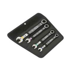 Wera 05073295001. Maul-Ringratschenschlüssel-Satz, zöllig, 4-teilig