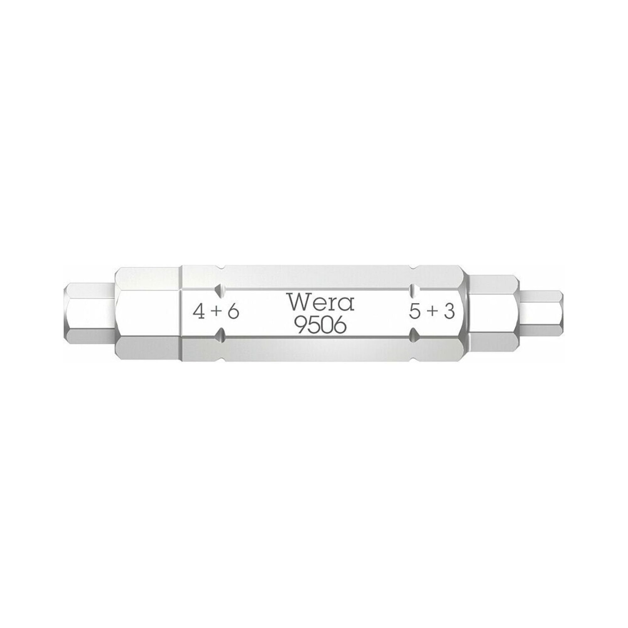 Wera 05073201001. Innensechkant 4-in-1 Bit 1, 3; 4; 5; 6 x 37 mm