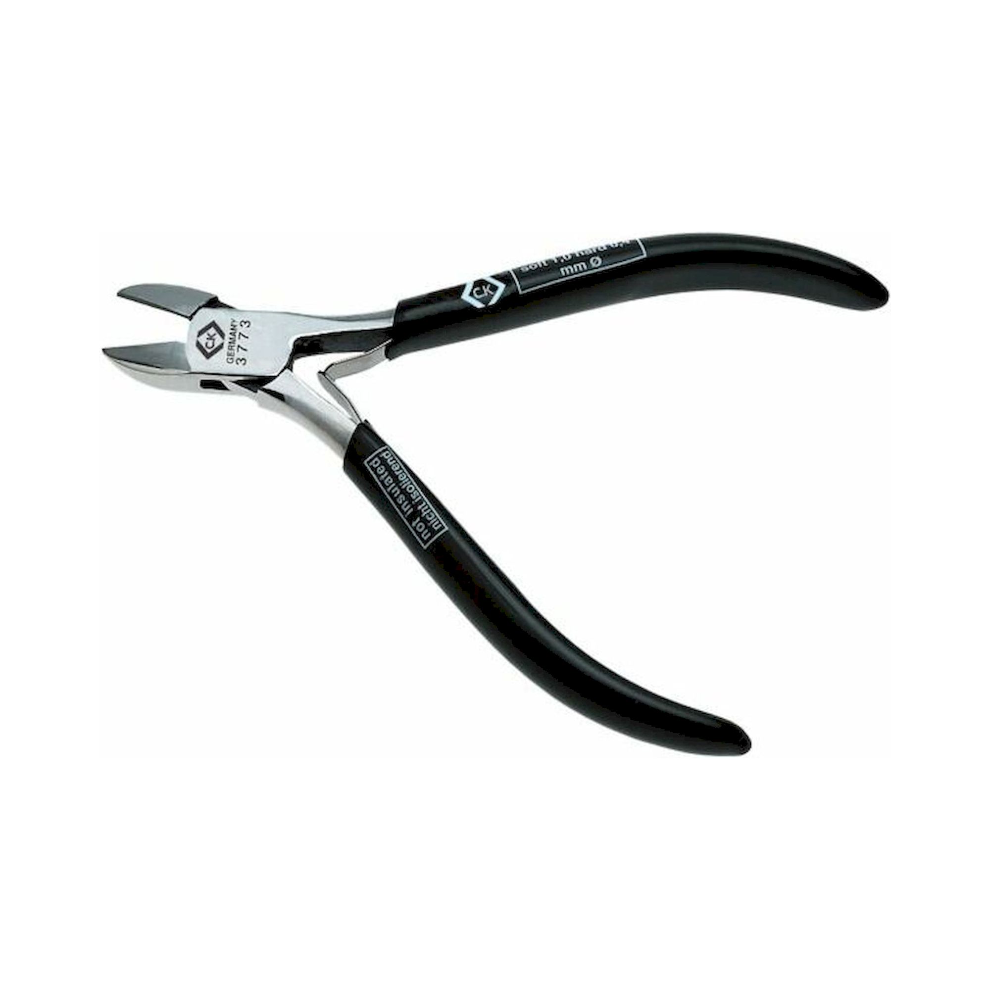 C.K T3773F. Precision side cutters, with small bevel, 115 mm