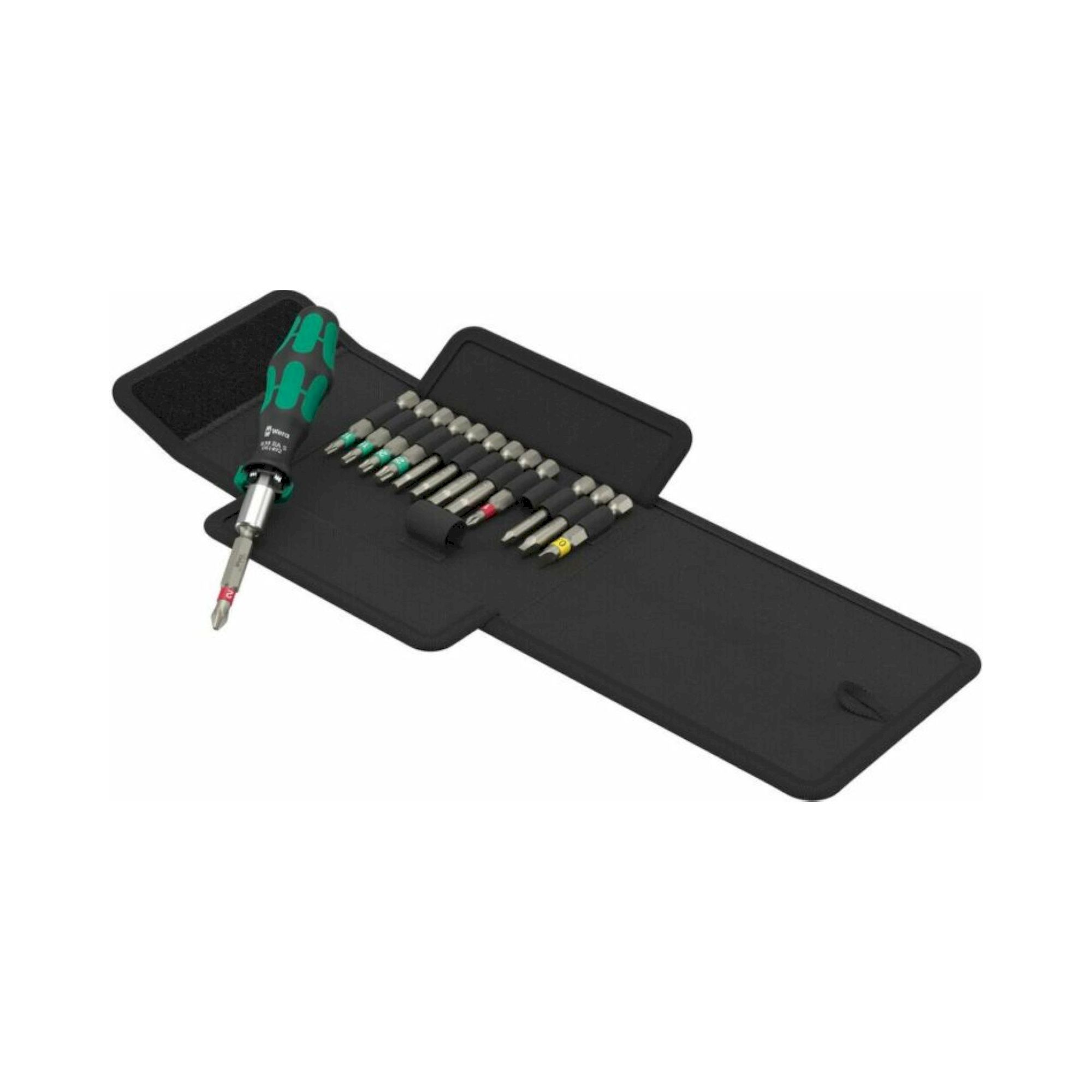 Wera 05051065001. Kraftform Kompakt 838 RA S Imperial Set 1, 14-teilig