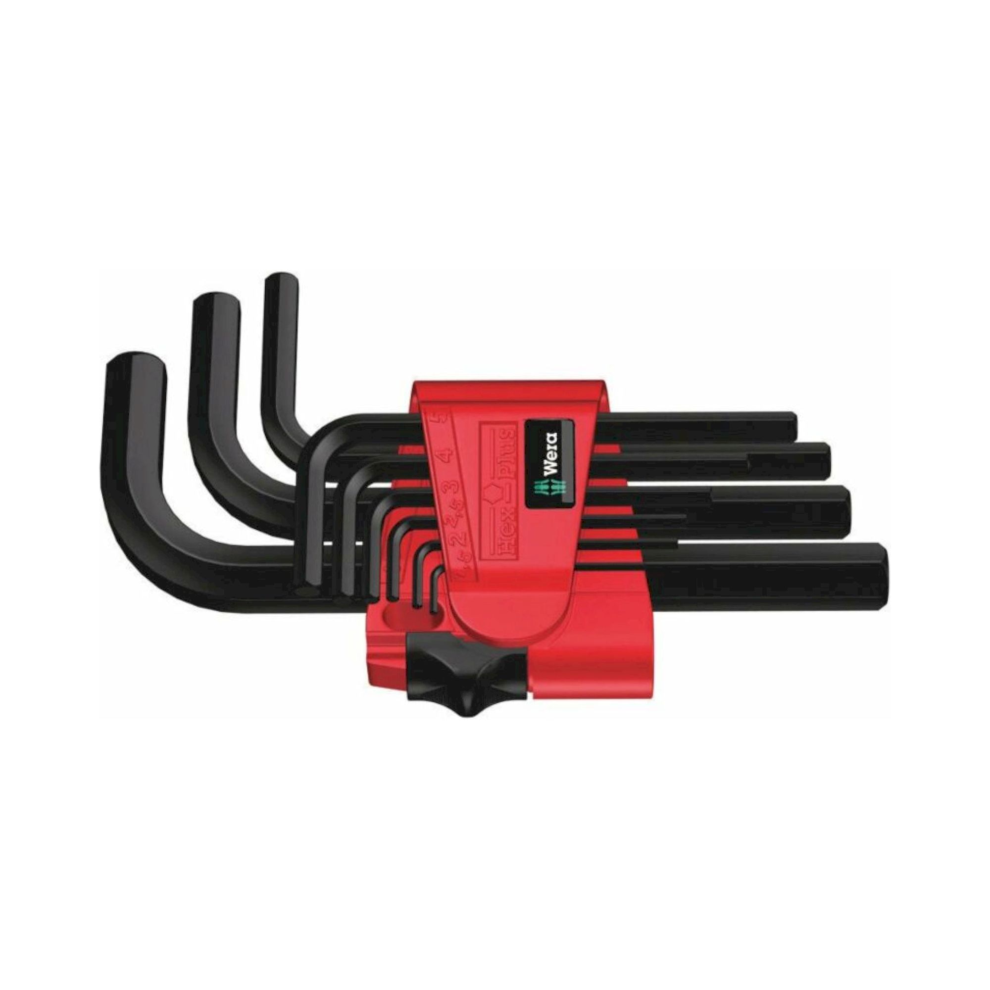 Wera 05021737001. Winkelschlüsselsatz, metrisch, BlackLaser, 9-teilig