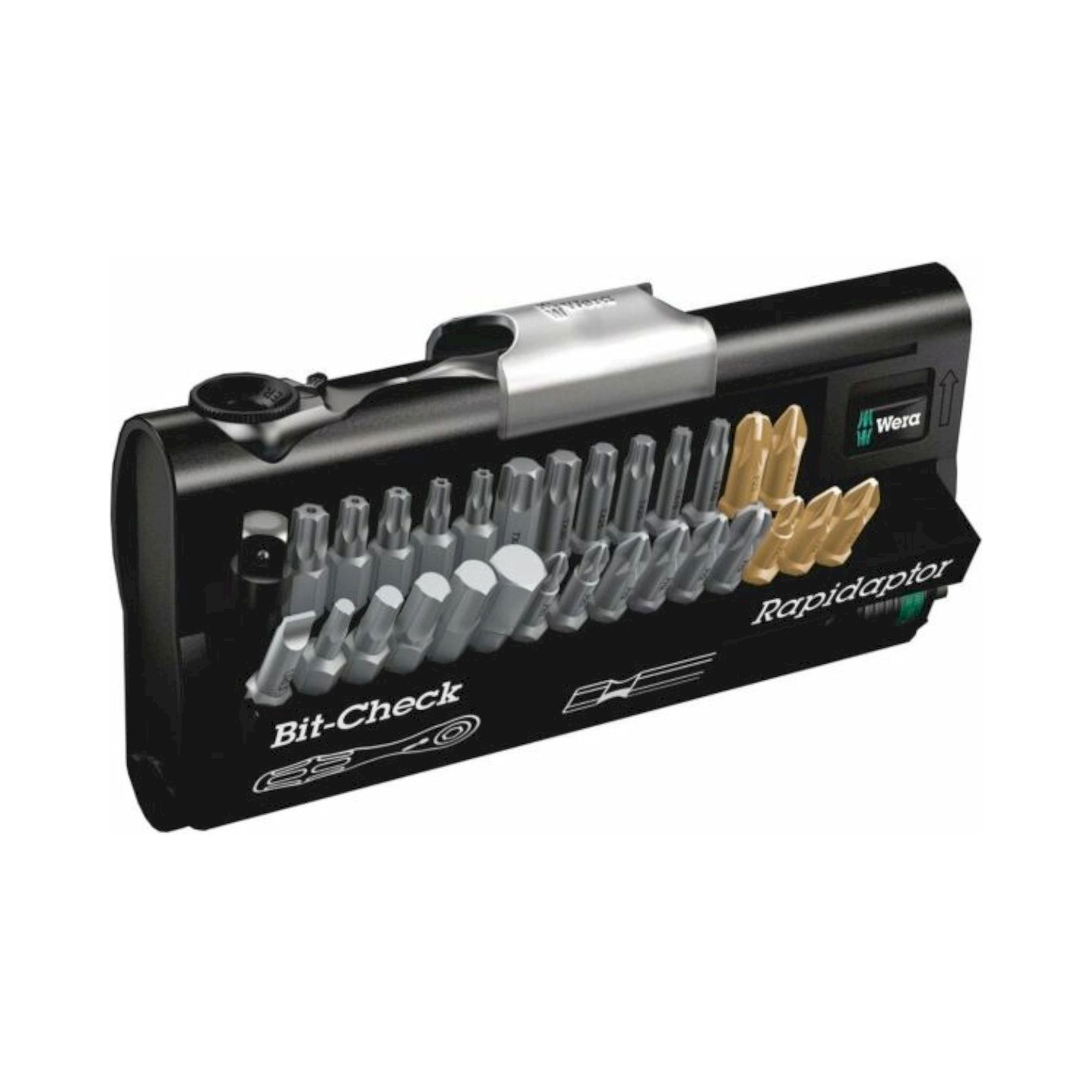Wera 05073640001. Bit-Check 30 Zyklop Mini 1, 31-teilig