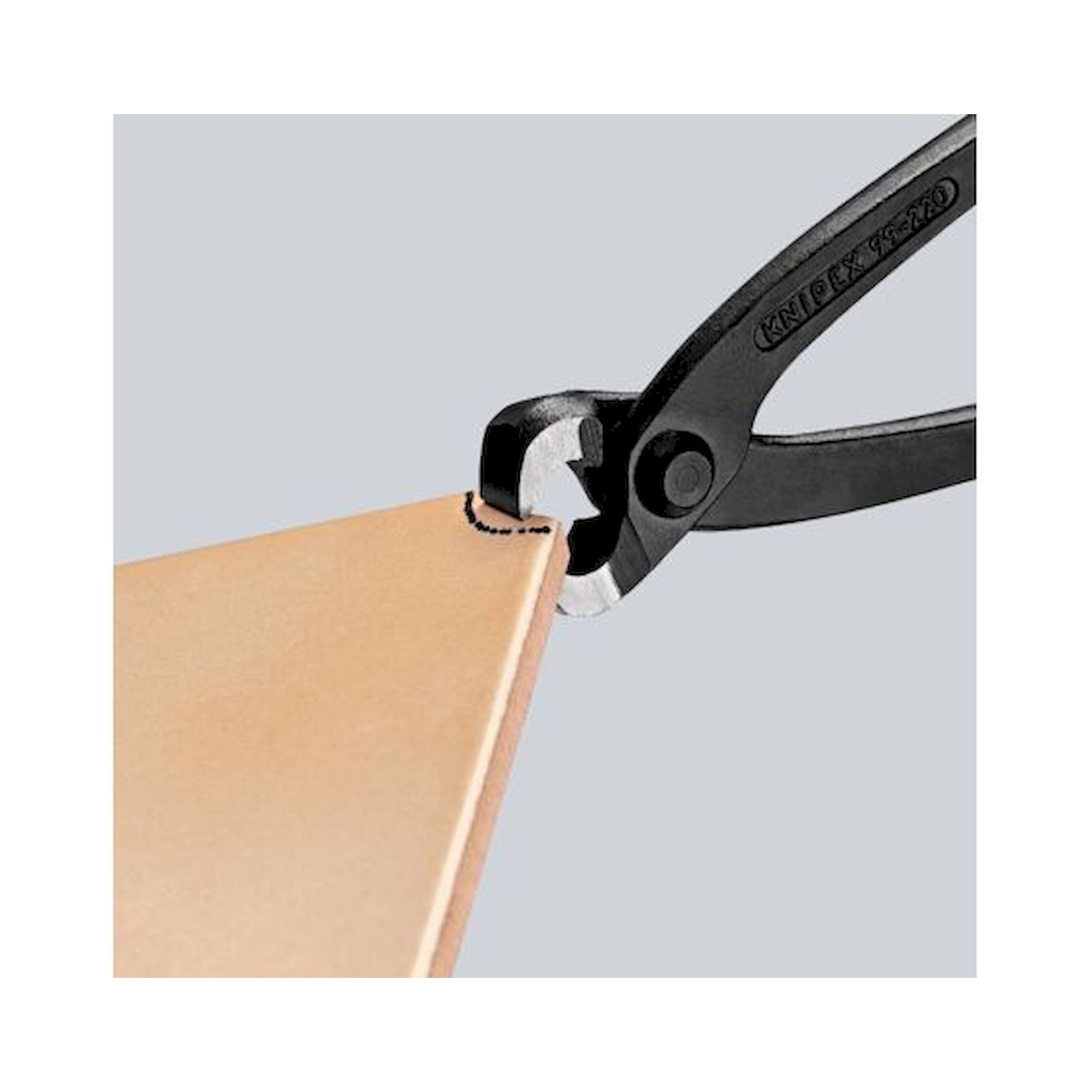 Knipex 99 00 250 SB. Monierzange (Rabitz- oder Flechterzange), schwarz atramentiert, 250 mm (SB-Karte/Blister)