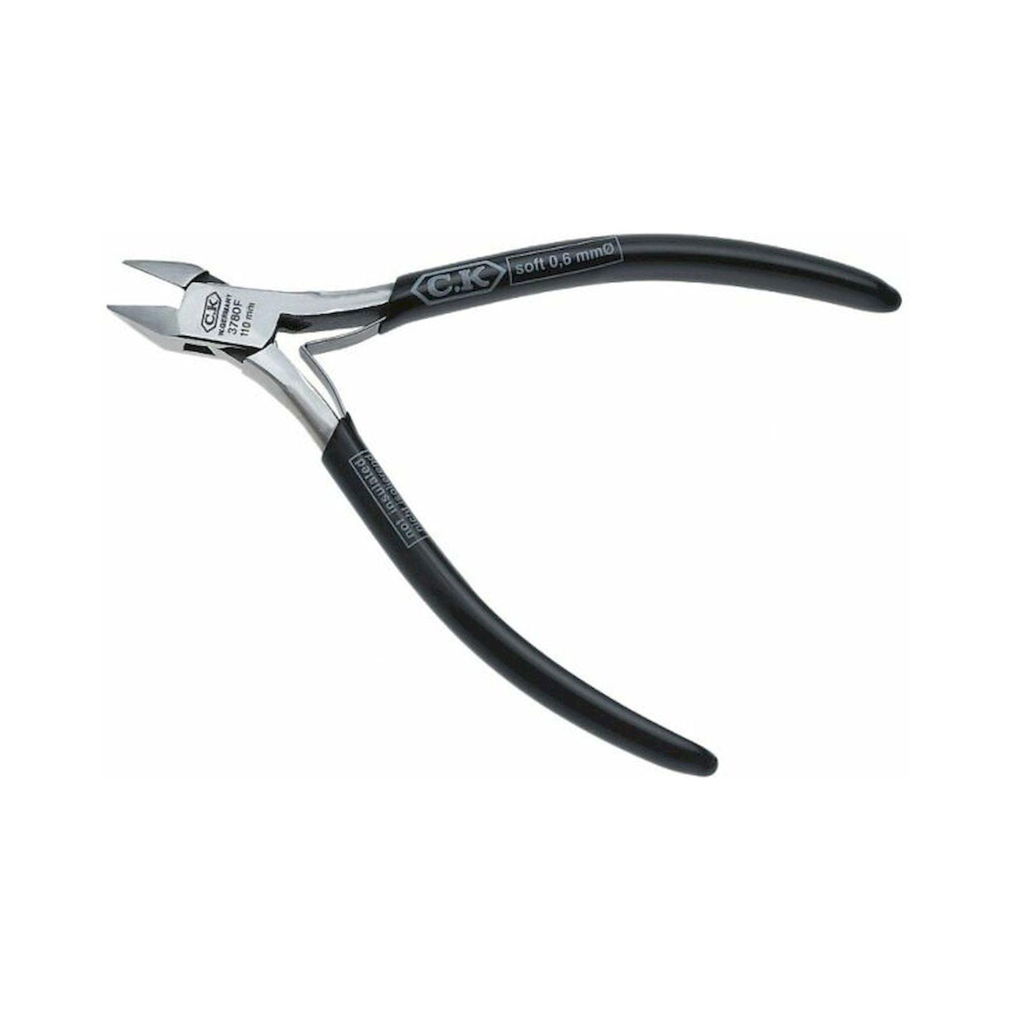 C.K T3780F. Precision side cutters, with small bevel, 110 mm