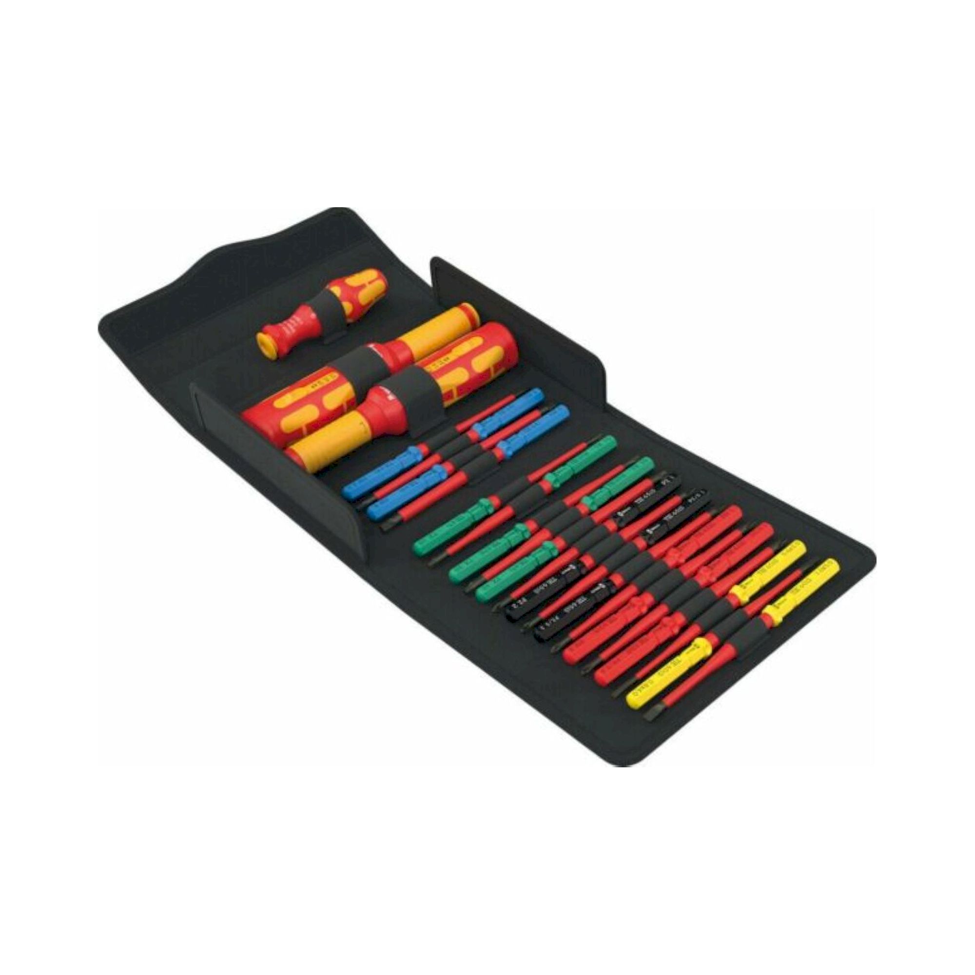 Wera 05006633001. Kraftform Kompakt VDE Safe-Torque Speed Schaltschrank-Set 1, 23-teilig