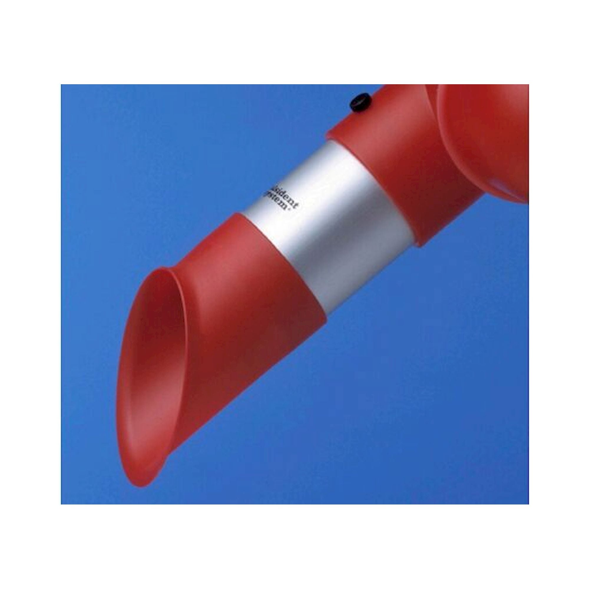 Alsident 1-7526-4. Extraction tip DN75, 250 mm, PP, red