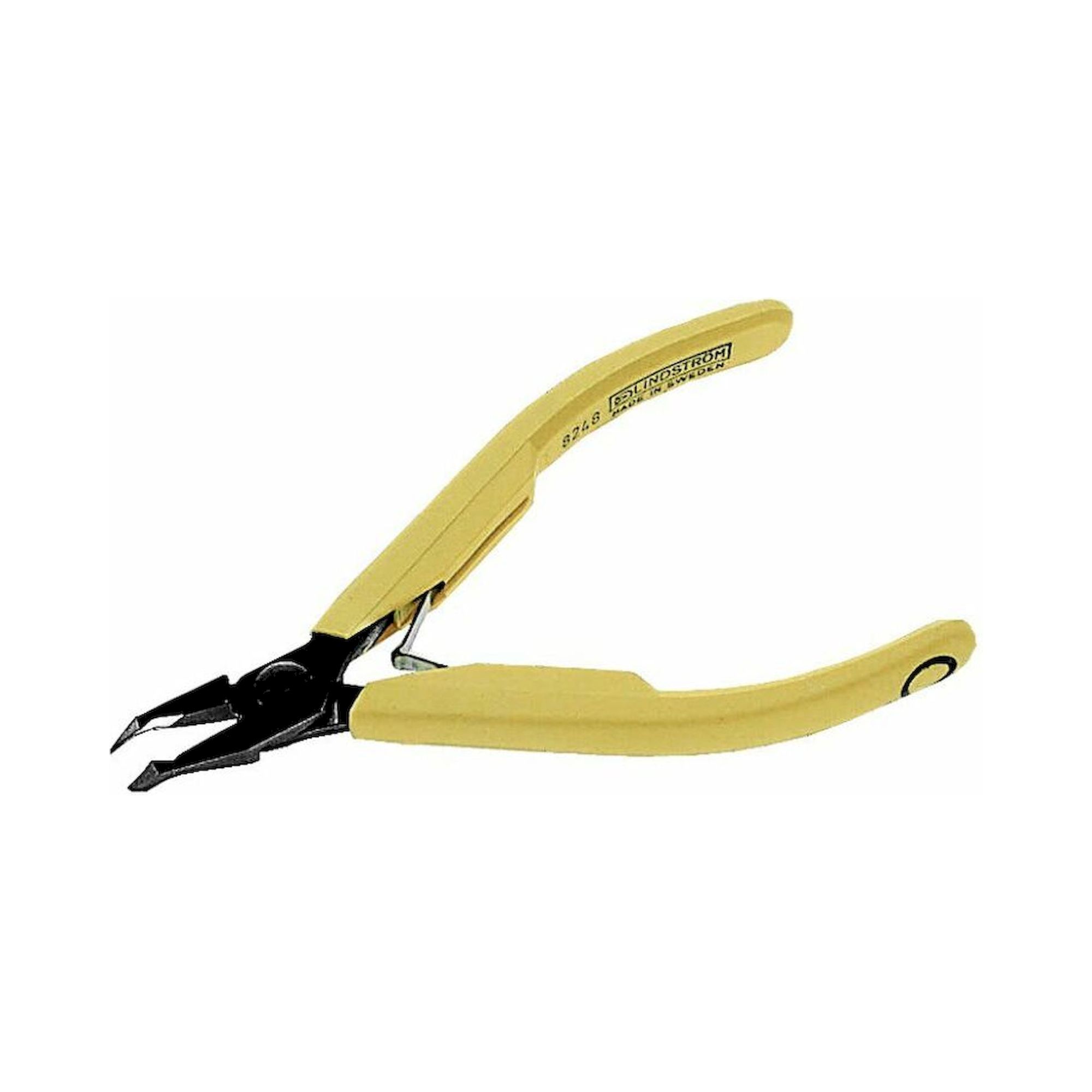 Lindström 8248. Schräg-Vornschneider, 80er Serie, 45°, ausgekehlte Backen, feine Wate, 0,2-0,8 mm