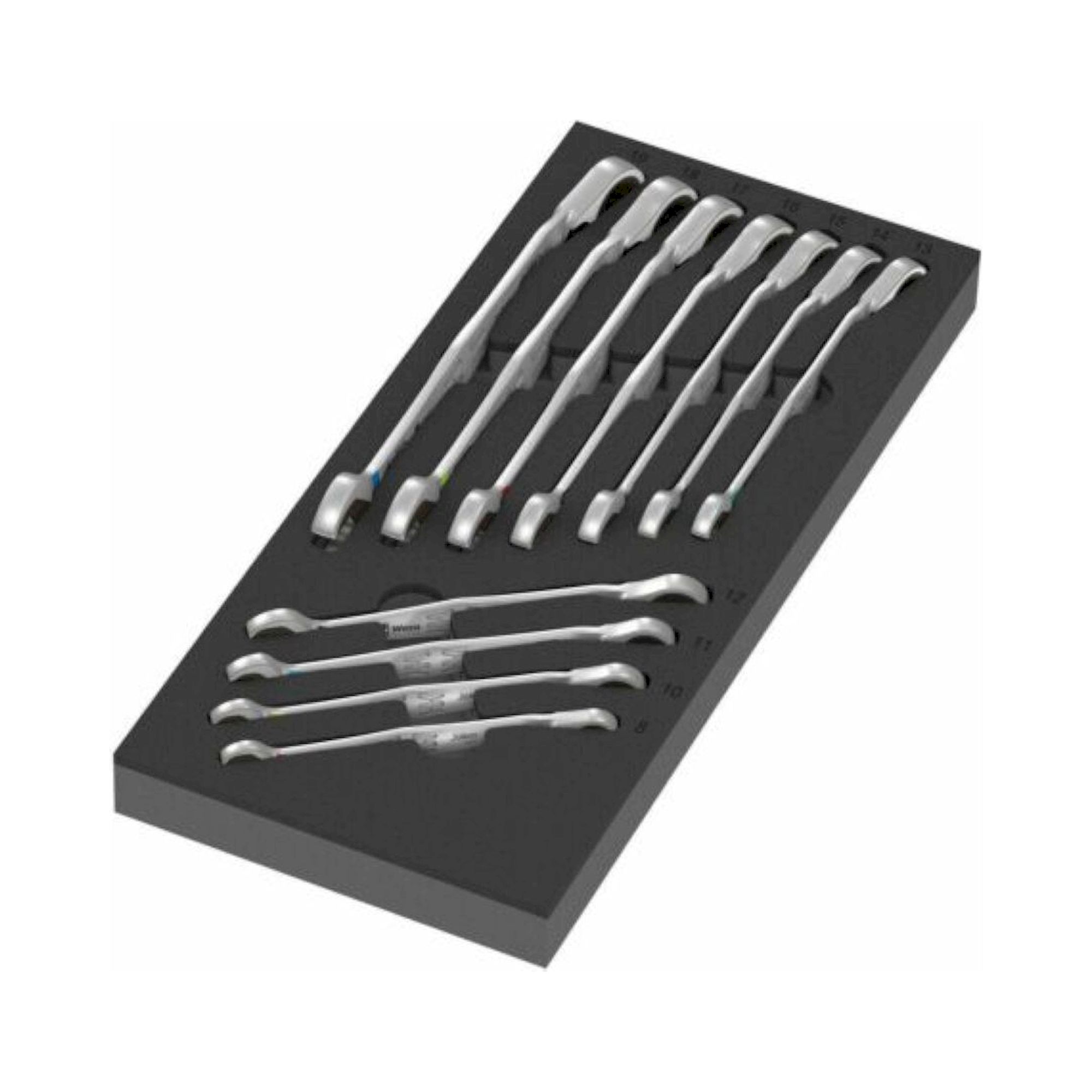 Wera 05150123001. Schaumstoffeinlage 6001 Joker Switch Set 1, 11-teilig