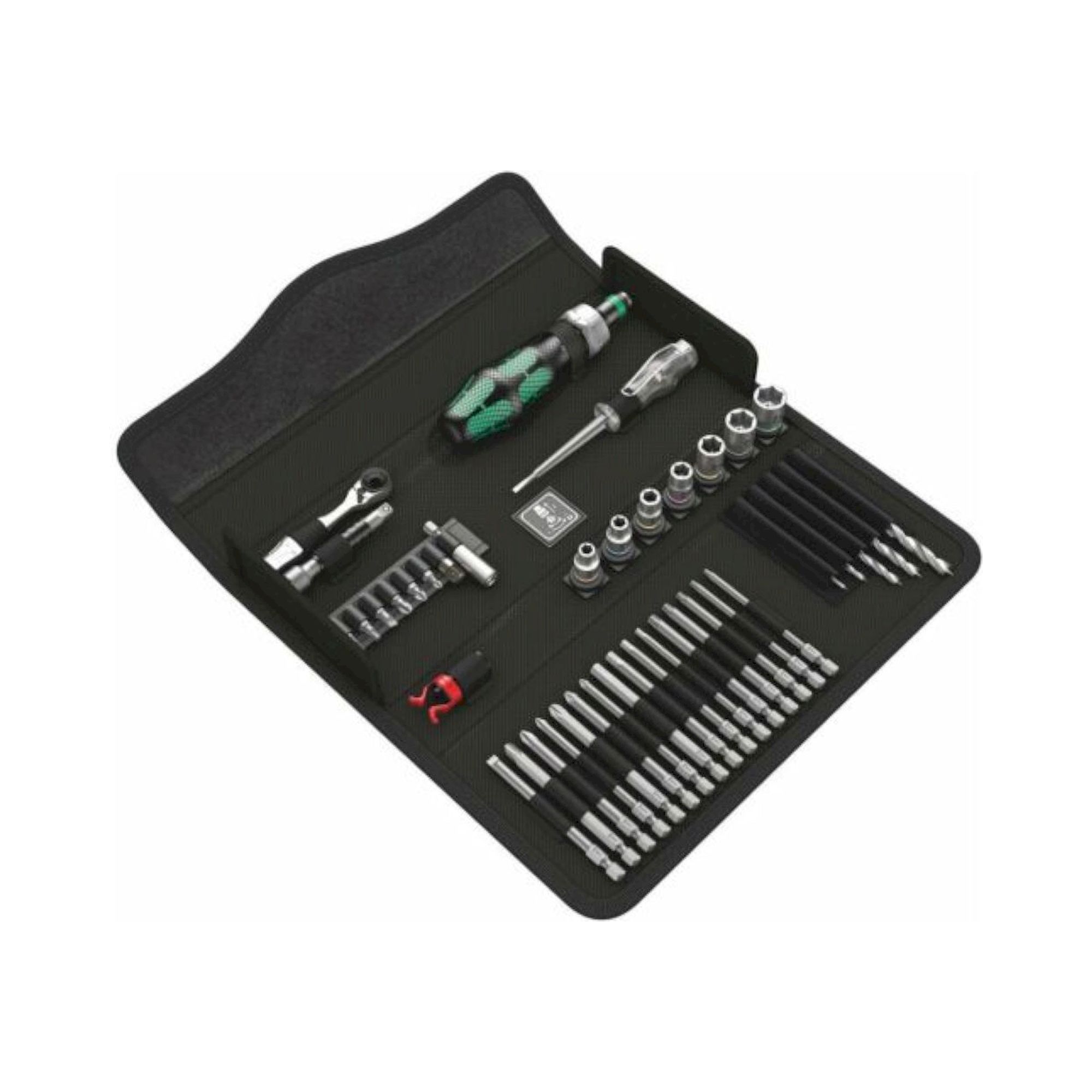 Wera 05135939001. Kraftform Kompakt H 1 Holz, 41-teilig