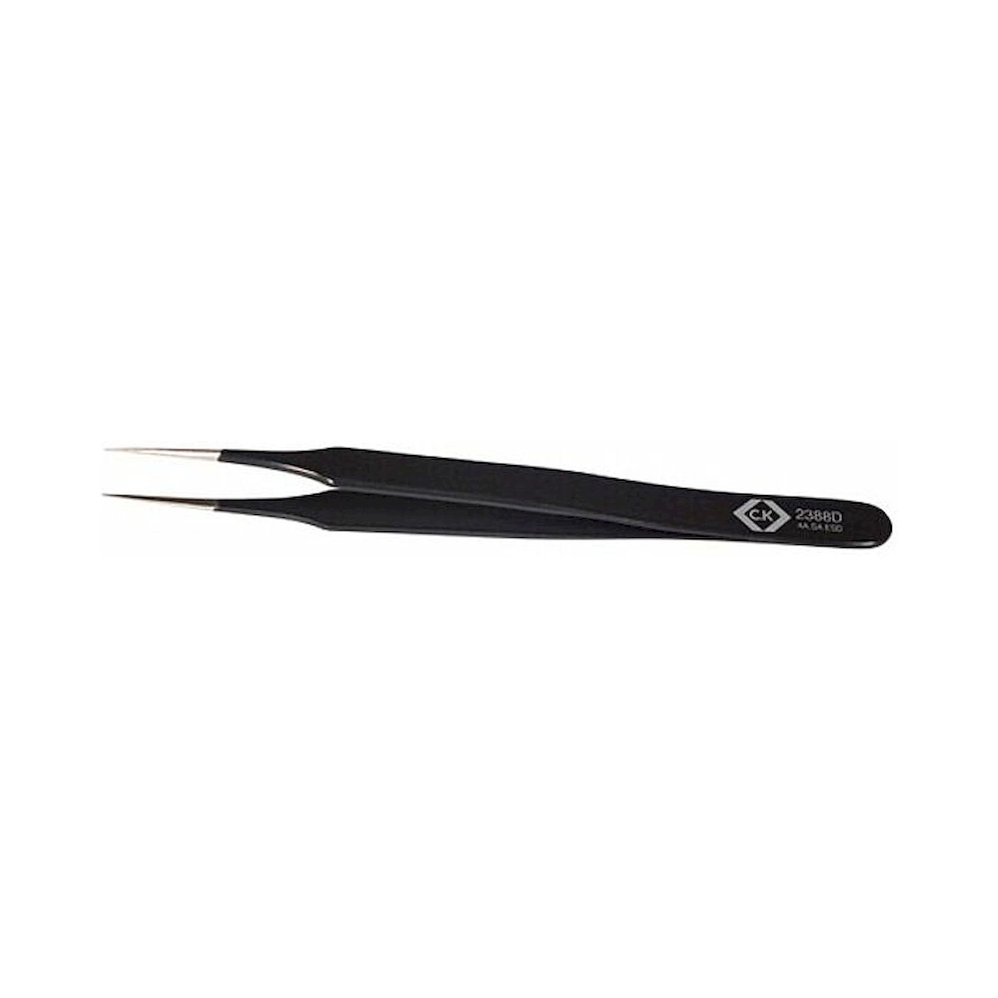 C.K T2388D. ESD precision tweezers 4A.SA ESD, 110 mm