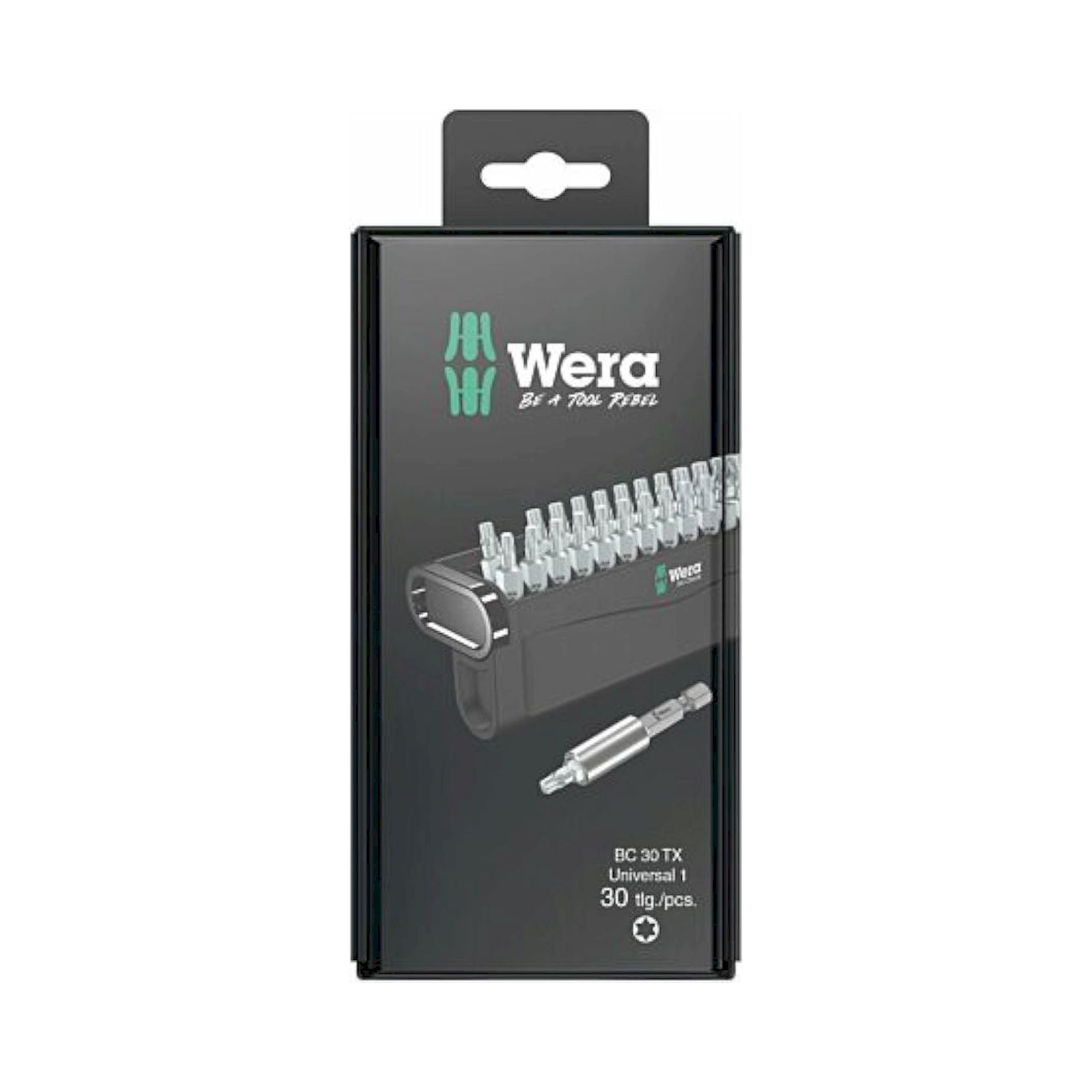 Wera 05057900001. Bit-Check 30 TX Universal 1 SB, 30-teilig