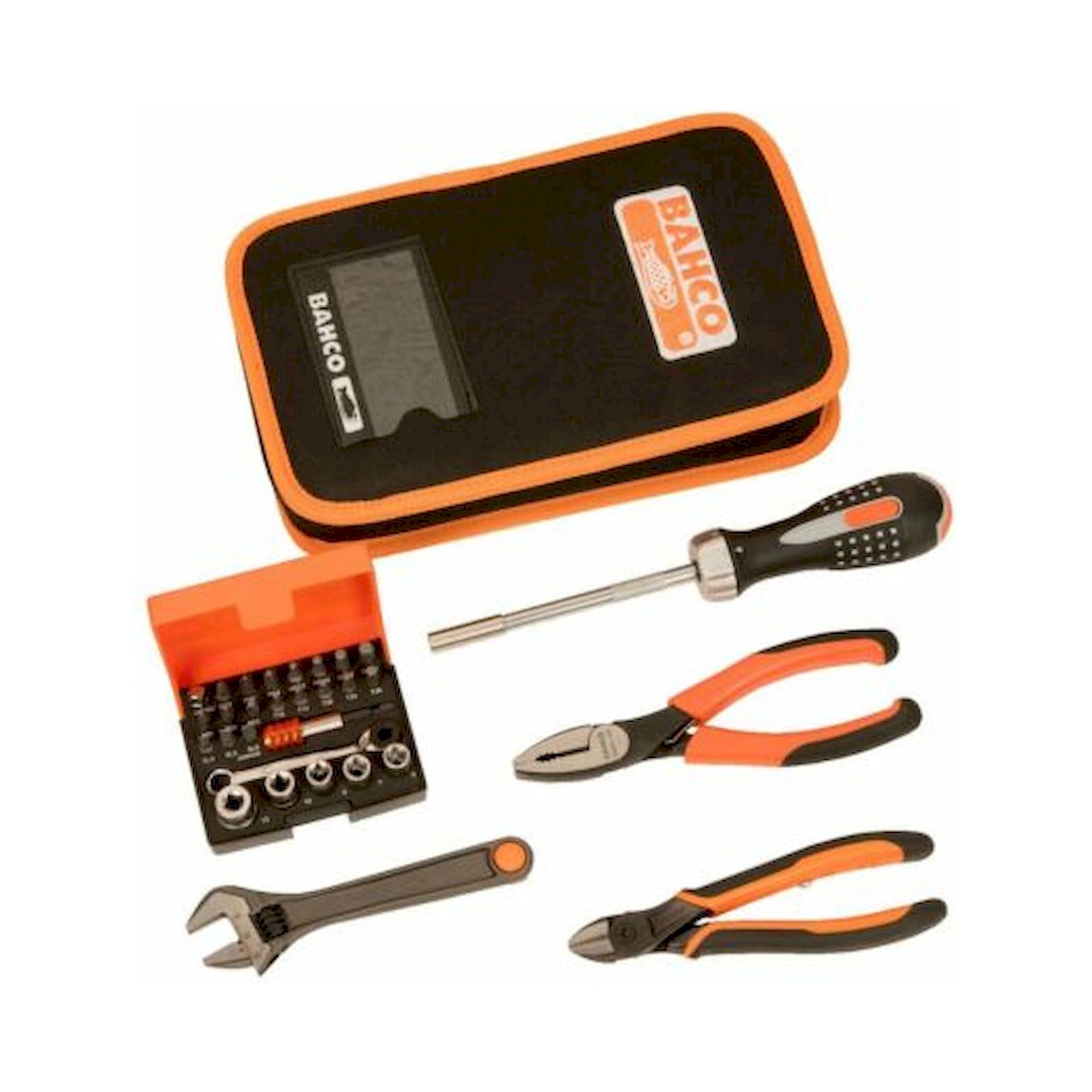 Bahco 4750FB5ATS001. Mini-Allzweck-Werkzeugorganizer - 36-teilig