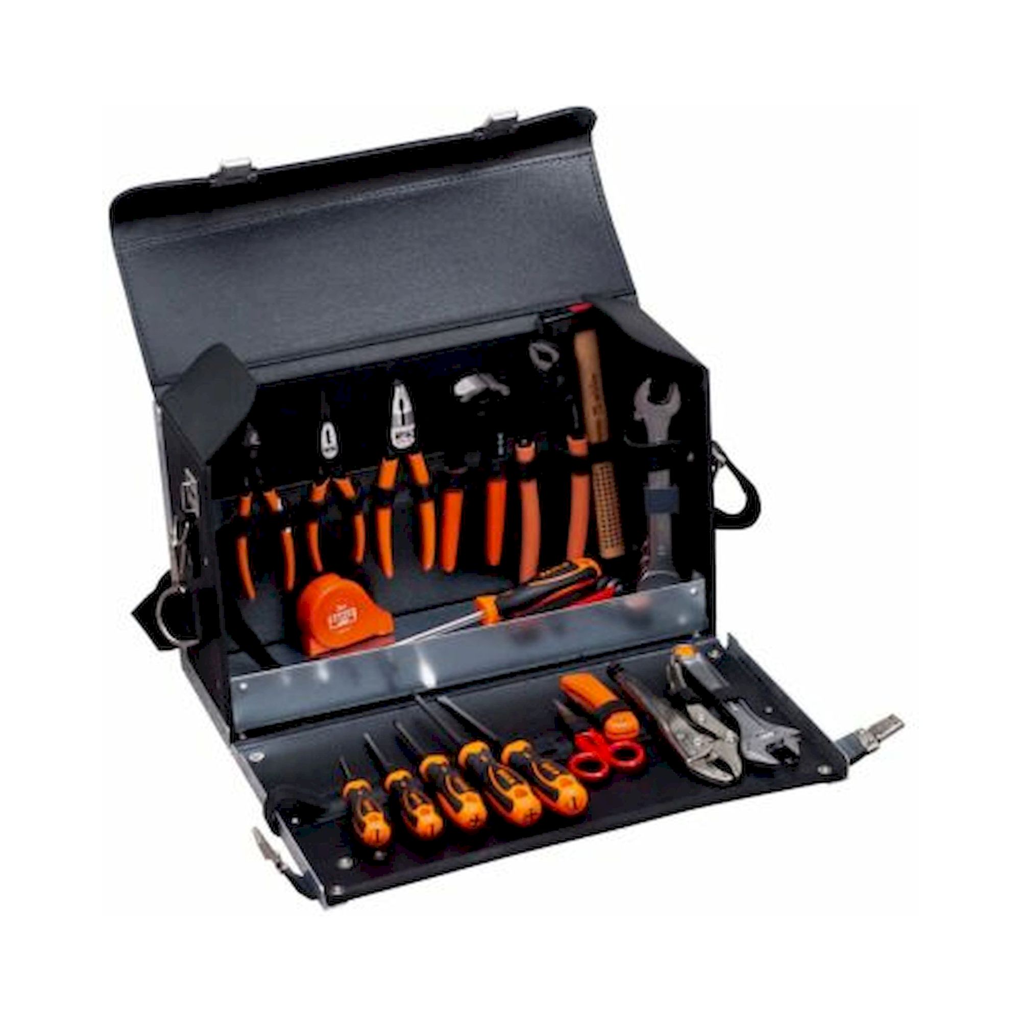 Bahco 982000320. Allzweck-Werkzeugsatz in Ledertasche